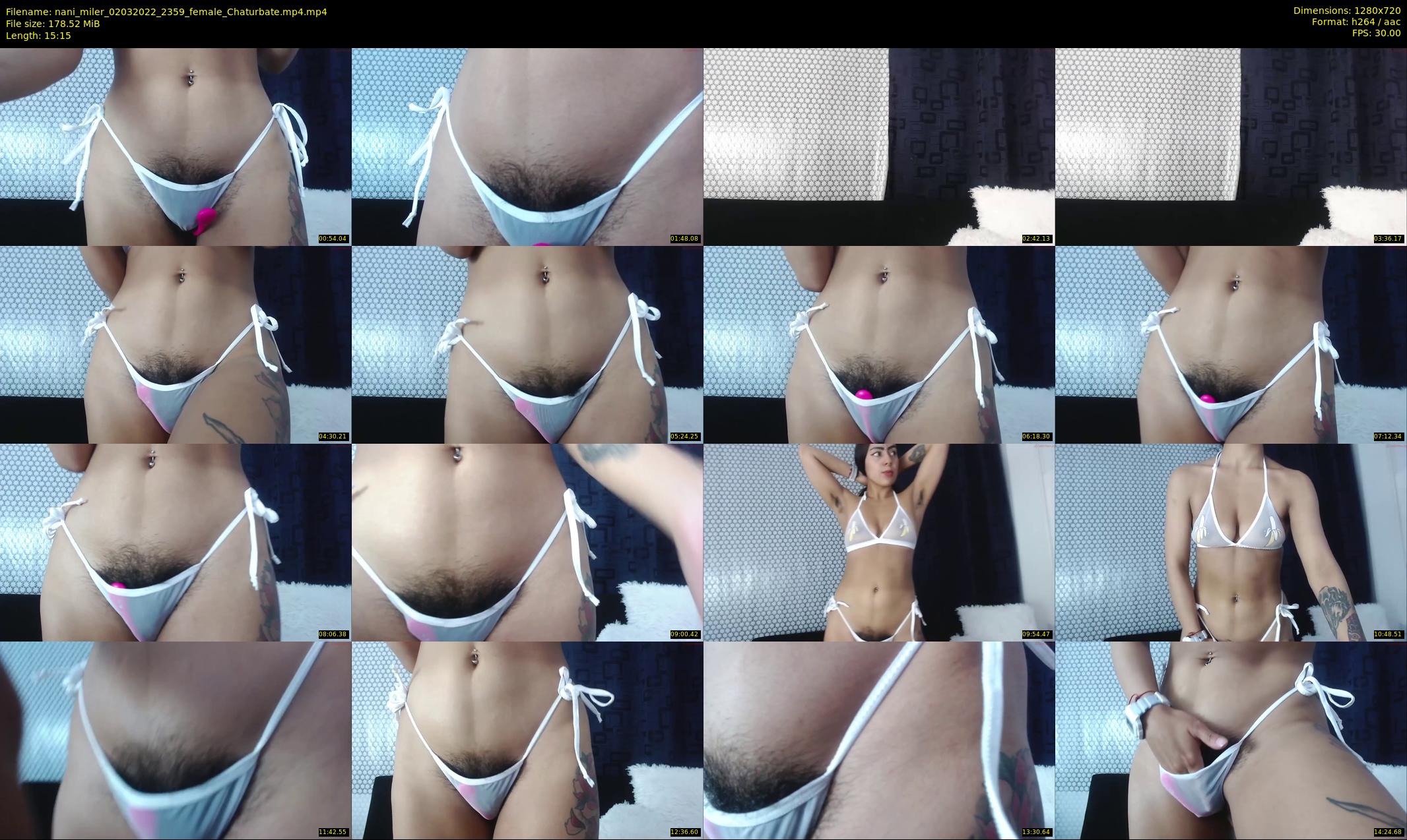 nani_miler — 16 minute Chaturbate female cam show recording, 720p, Mar 2, 2022