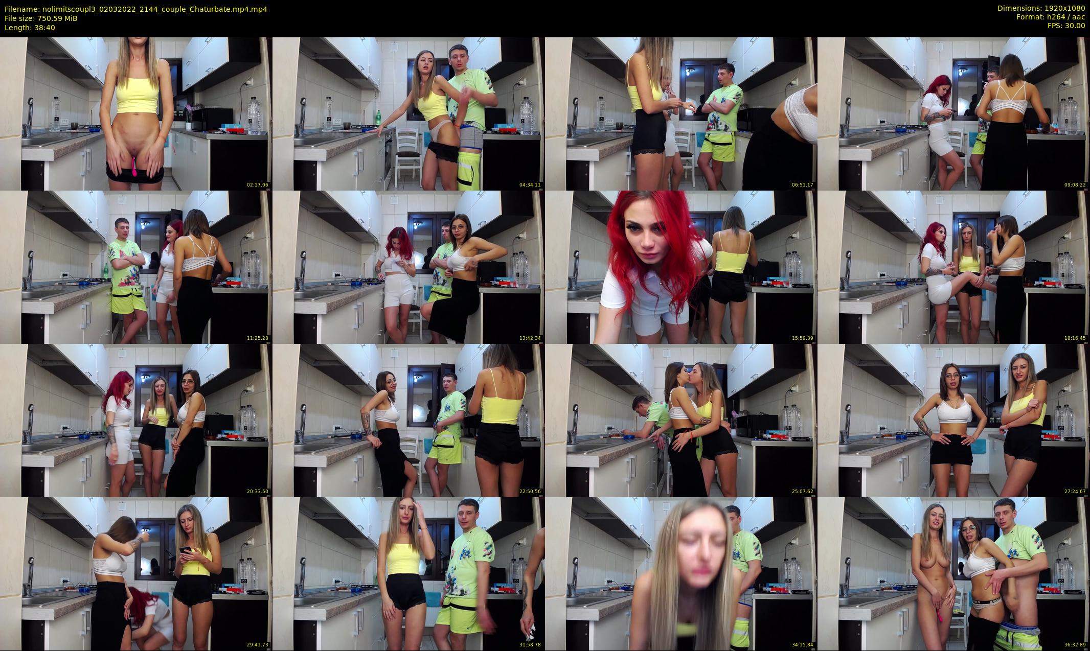 nolimitscoupl3 — 39 minute Chaturbate couple cam show recording, 1080p, Mar 2, 2022