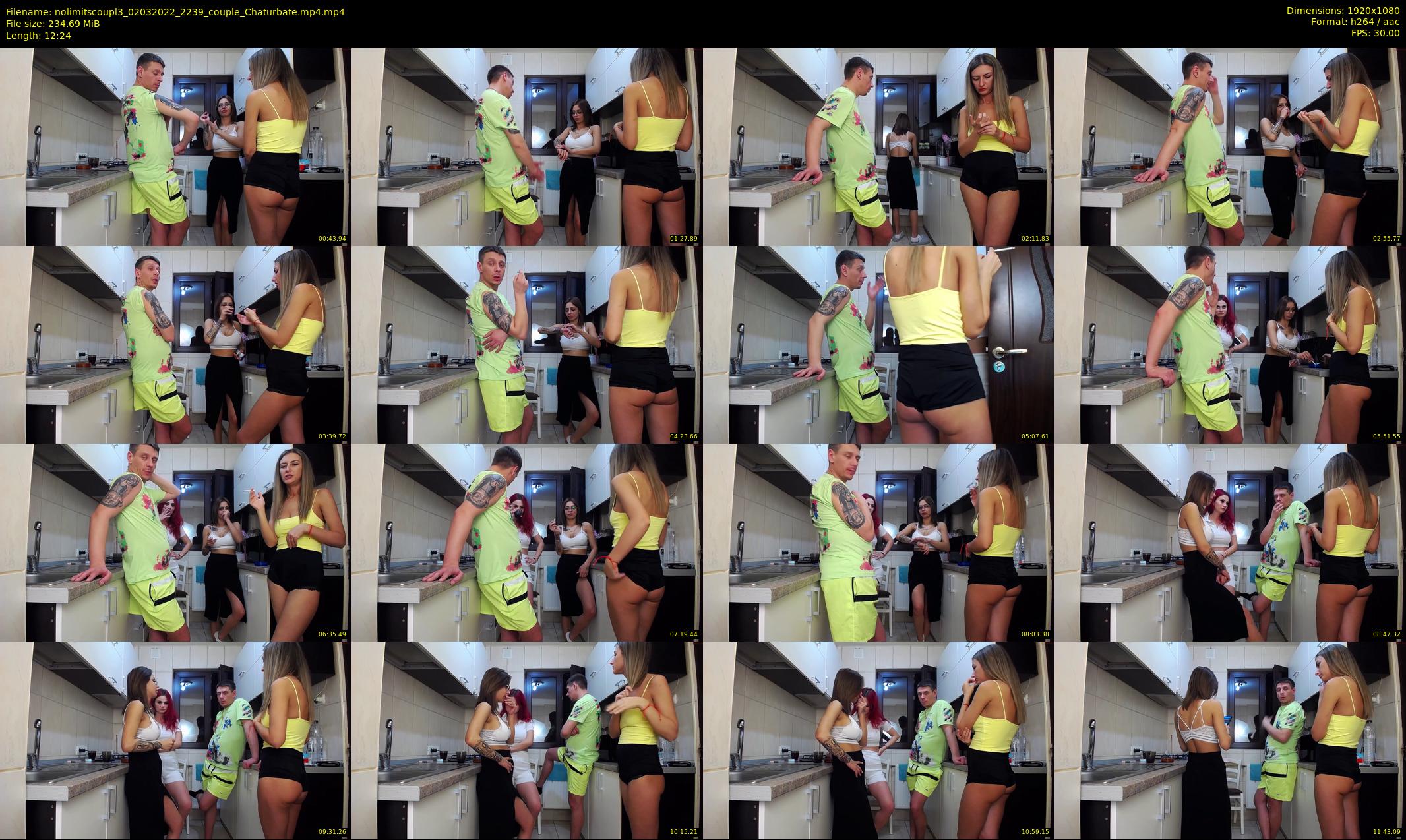 nolimitscoupl3 — 13 minute Chaturbate couple cam show recording, 1080p, Mar 2, 2022