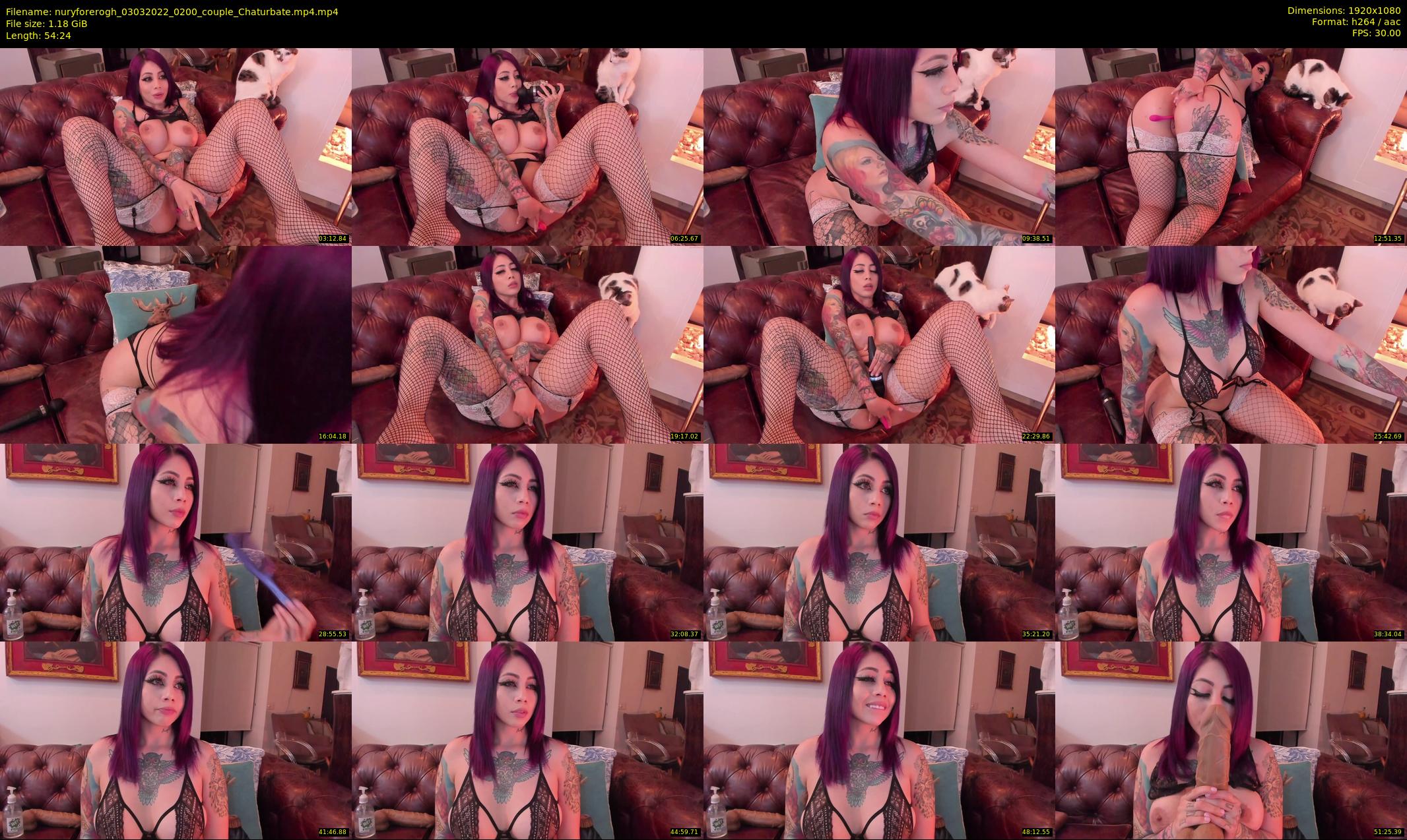 nuryforerogh — 55 minute Chaturbate female cam show recording, 1080p, Mar 3, 2022