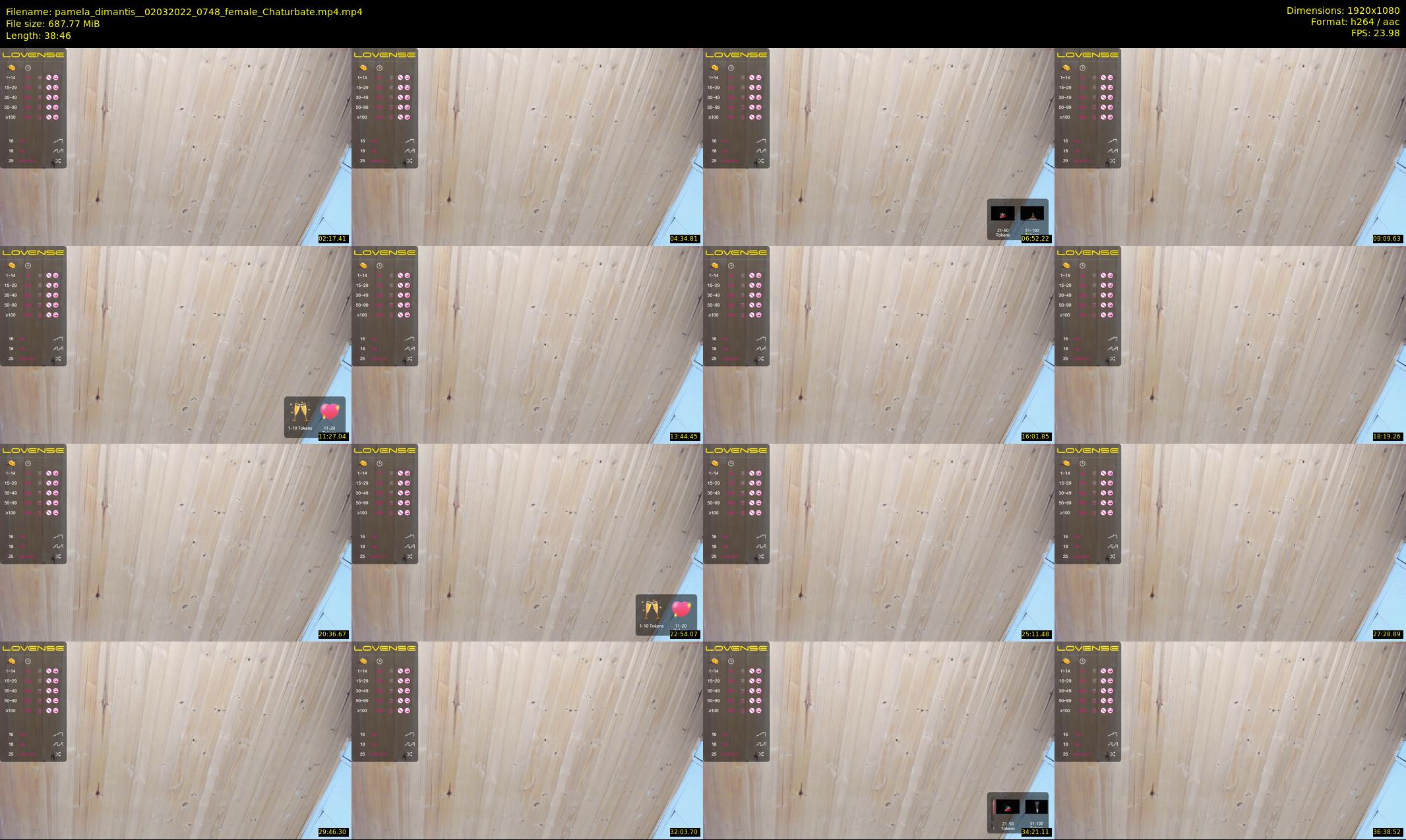 pamela_dimantis_ — 39 minute Chaturbate female cam show recording, 1080p, Mar 2, 2022