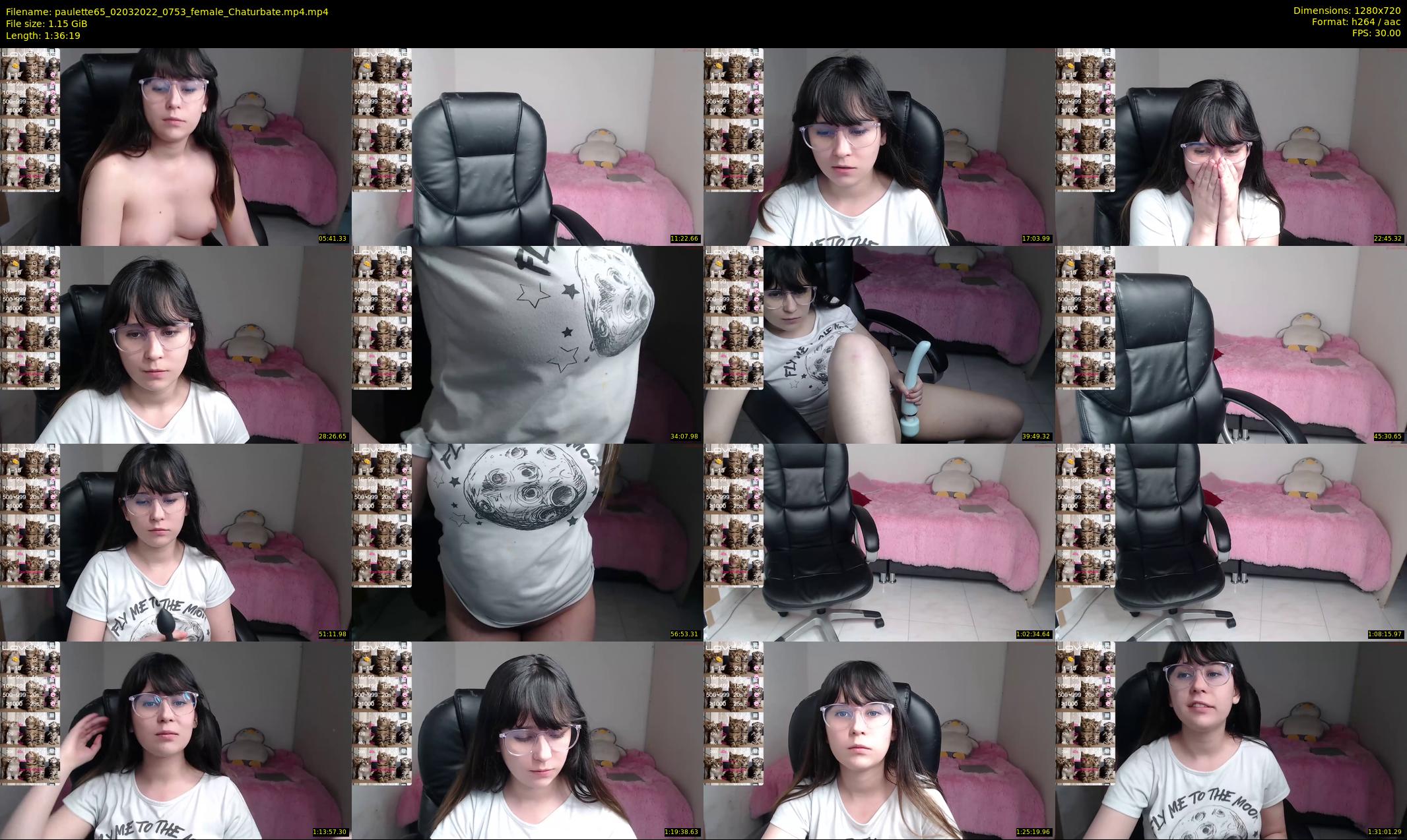 paulette65 — 97 minute Chaturbate female cam show recording, 720p, Mar 2, 2022