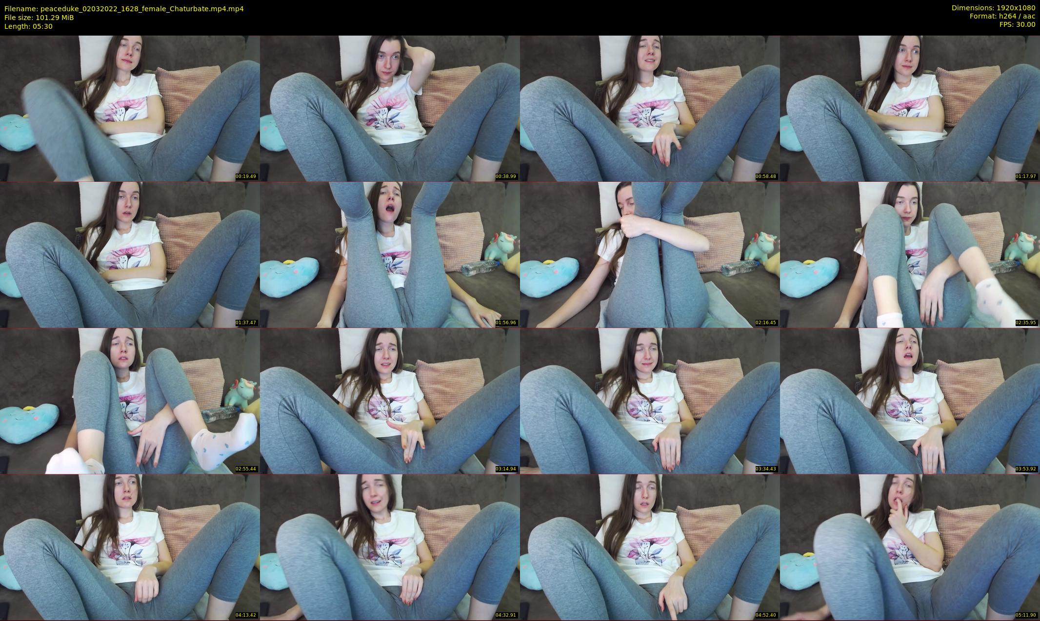 peaceduke — 6 minute Chaturbate female cam show recording, 1080p, Mar 2, 2022