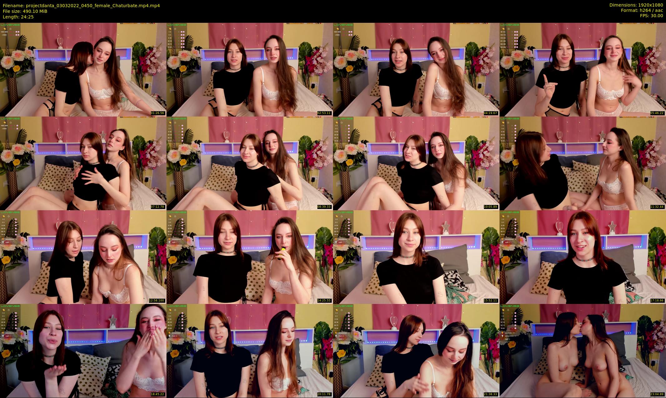 projectdanta — 25 minute Chaturbate female cam show recording, 1080p, Mar 3, 2022