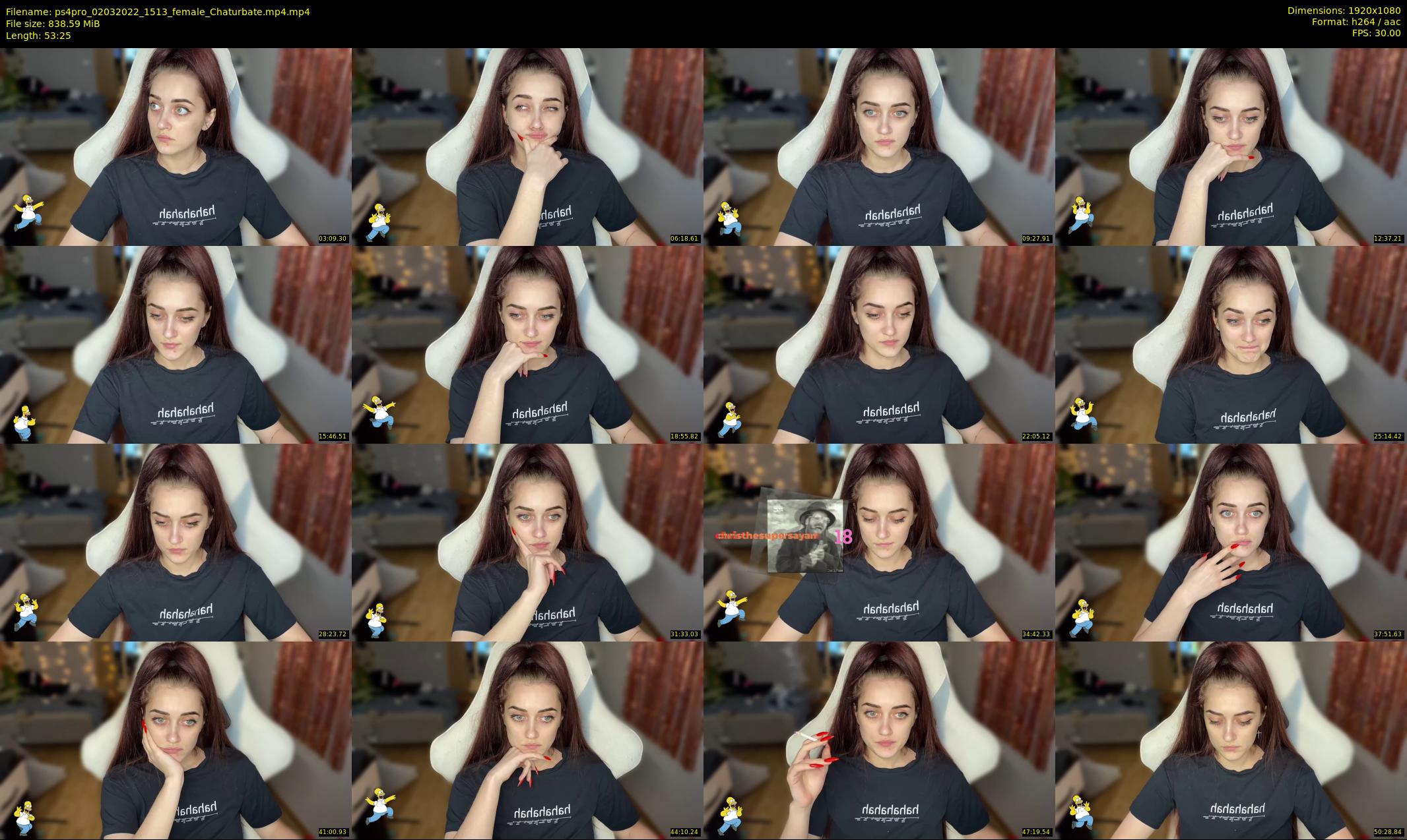 ps4pro — 54 minute Chaturbate female cam show recording, 1080p, Mar 2, 2022