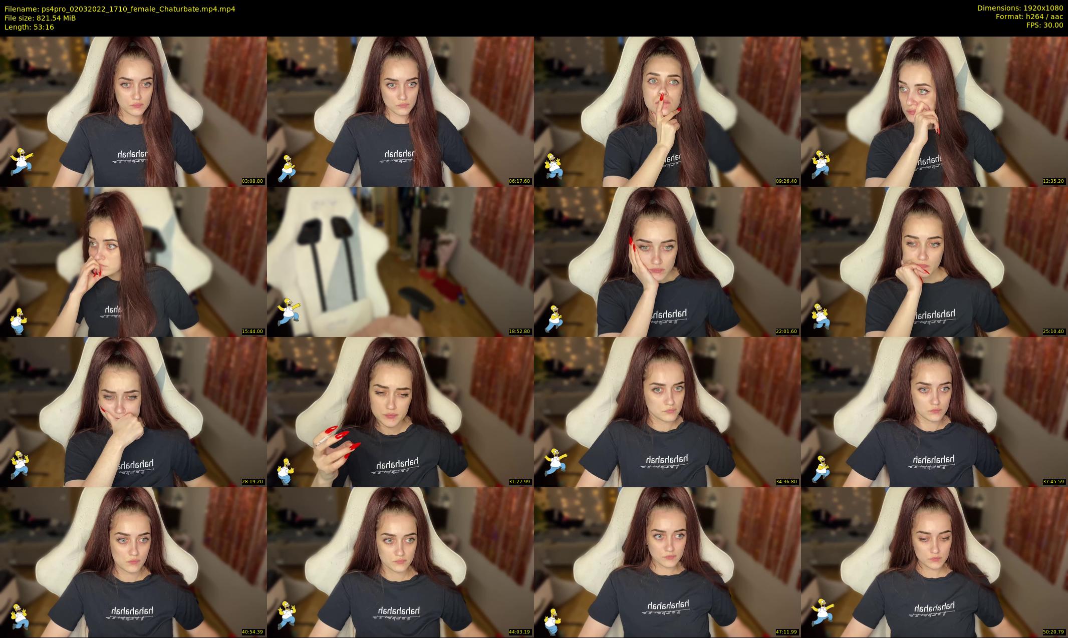 ps4pro — 54 minute Chaturbate female cam show recording, 1080p, Mar 2, 2022