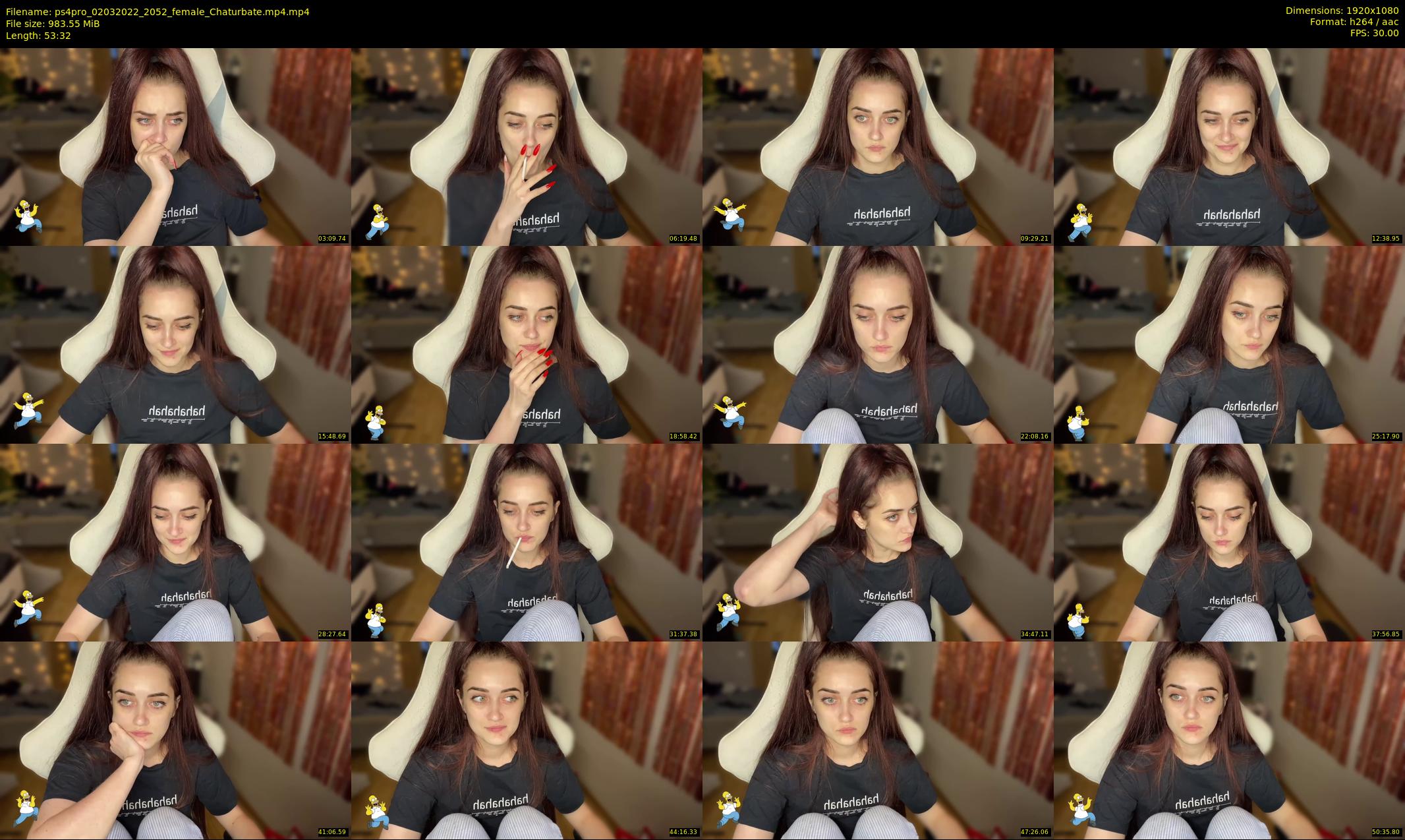 ps4pro — 54 minute Chaturbate female cam show recording, 1080p, Mar 2, 2022