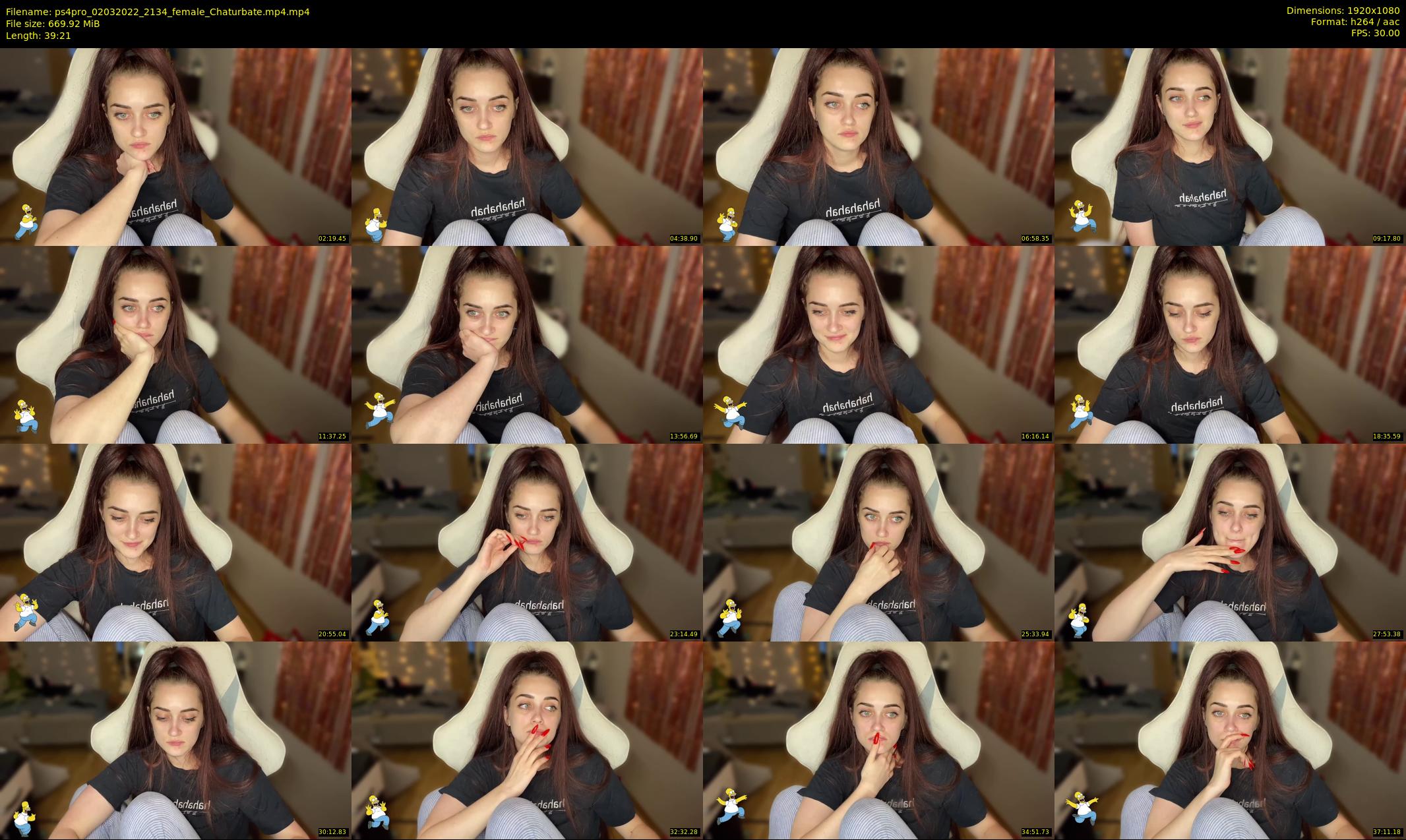 ps4pro — 40 minute Chaturbate female cam show recording, 1080p, Mar 2, 2022