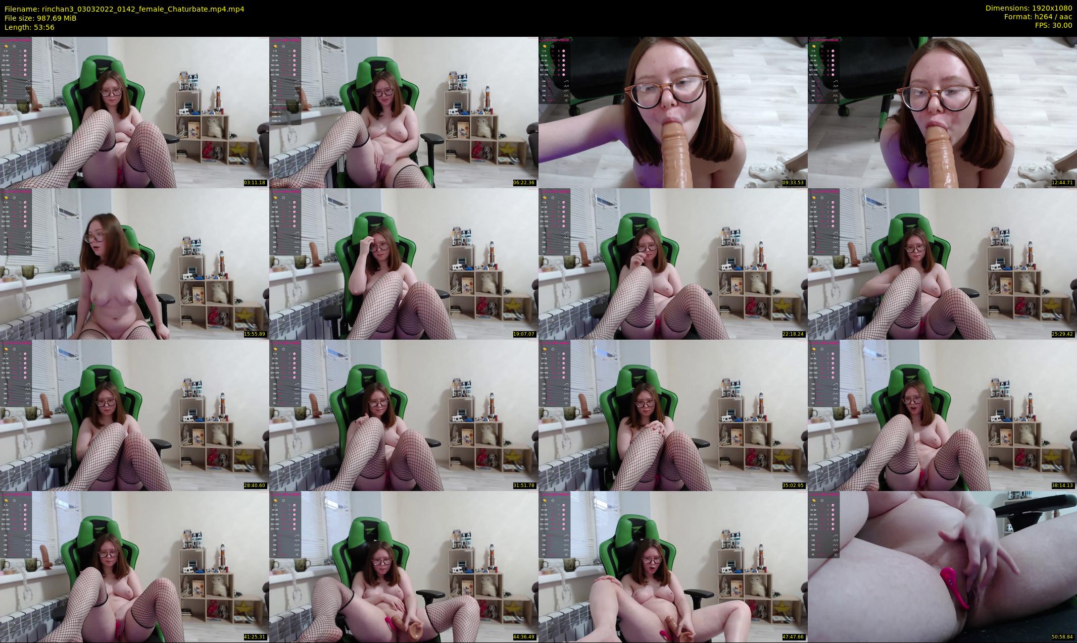 rinchan3 — 54 minute Chaturbate female cam show recording, 1080p, Mar 3, 2022