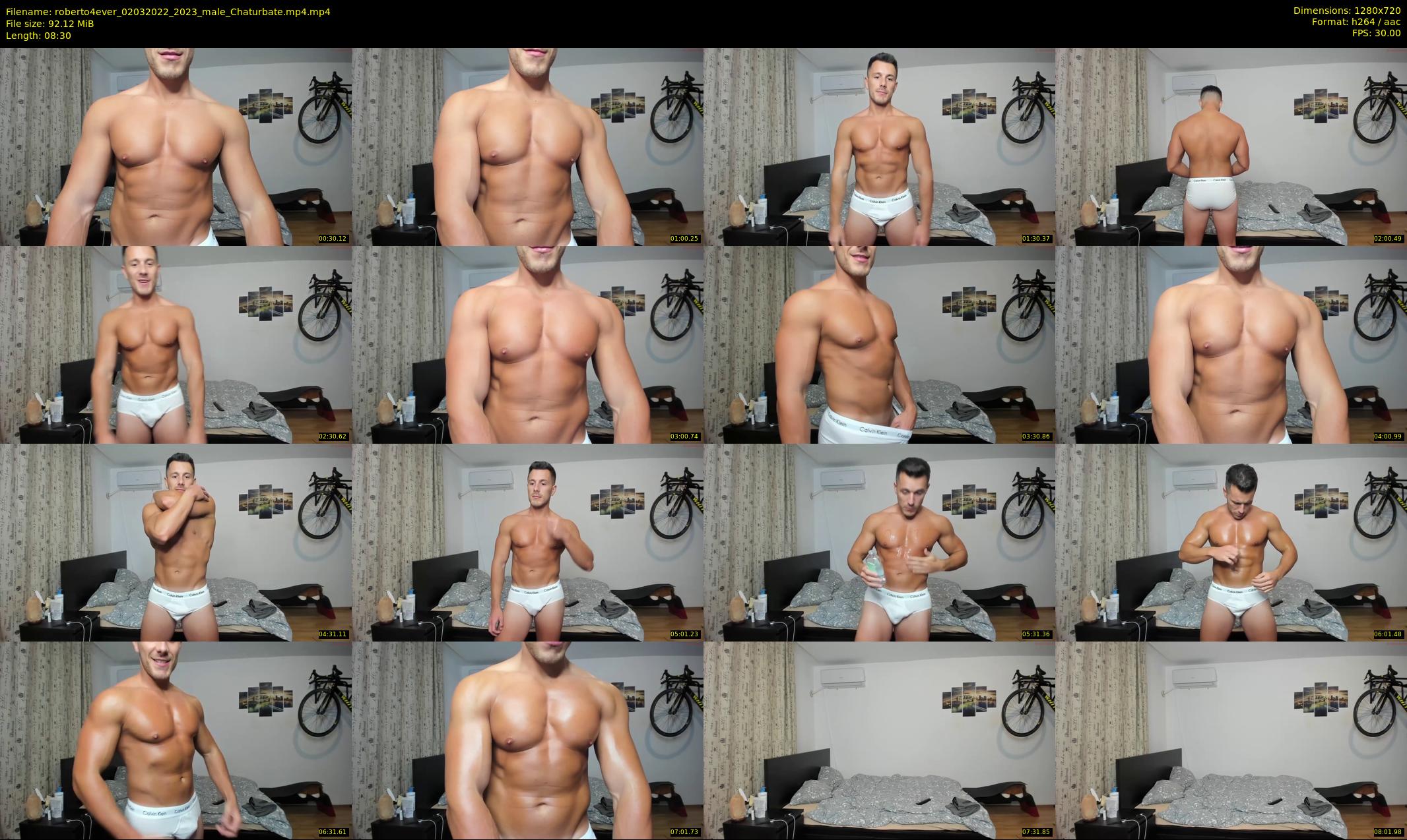 roberto4ever — 9 minute Chaturbate male cam show recording, 720p, Mar 2, 2022