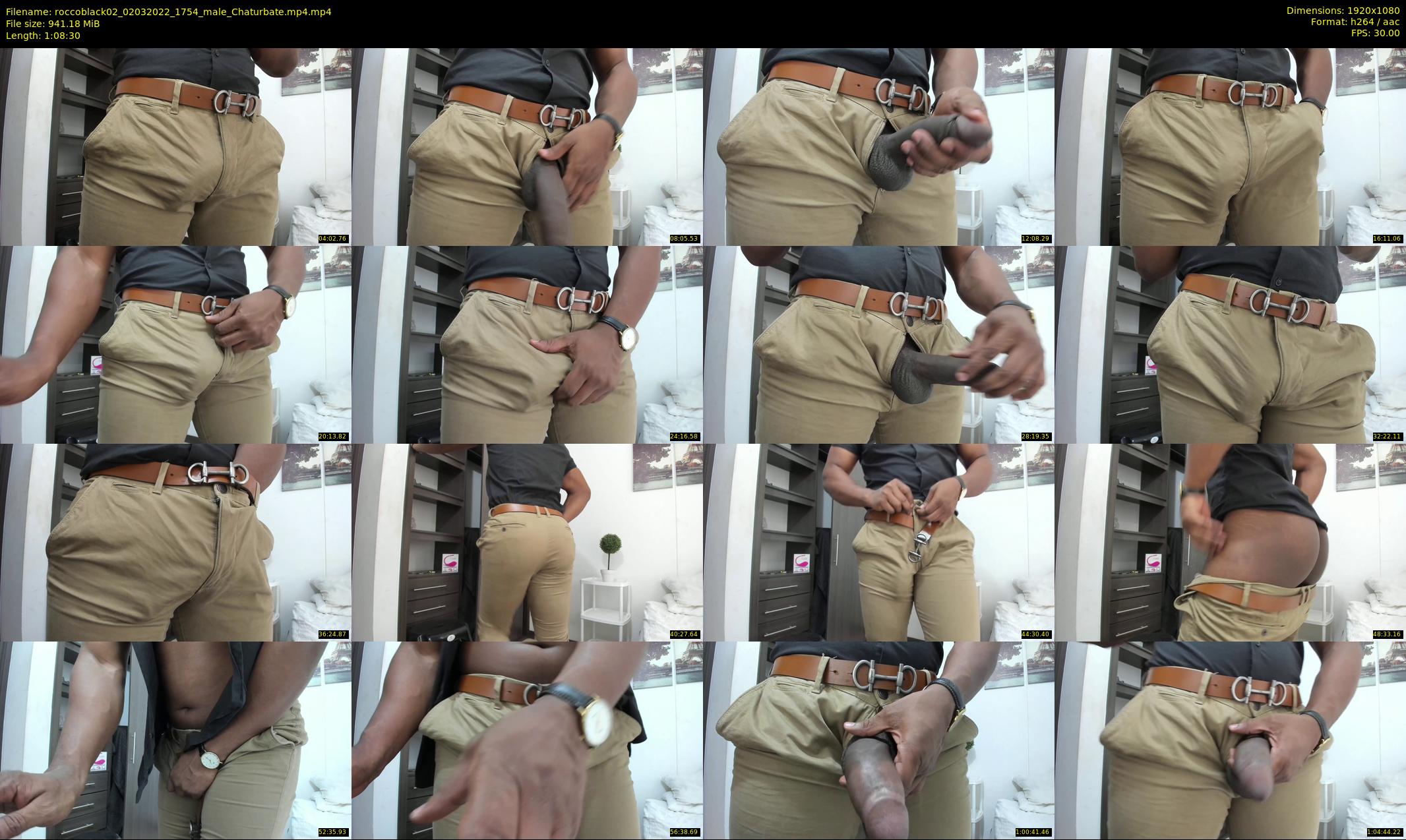 roccoblack02 — 69 minute Chaturbate male cam show recording, 1080p, Mar 2, 2022