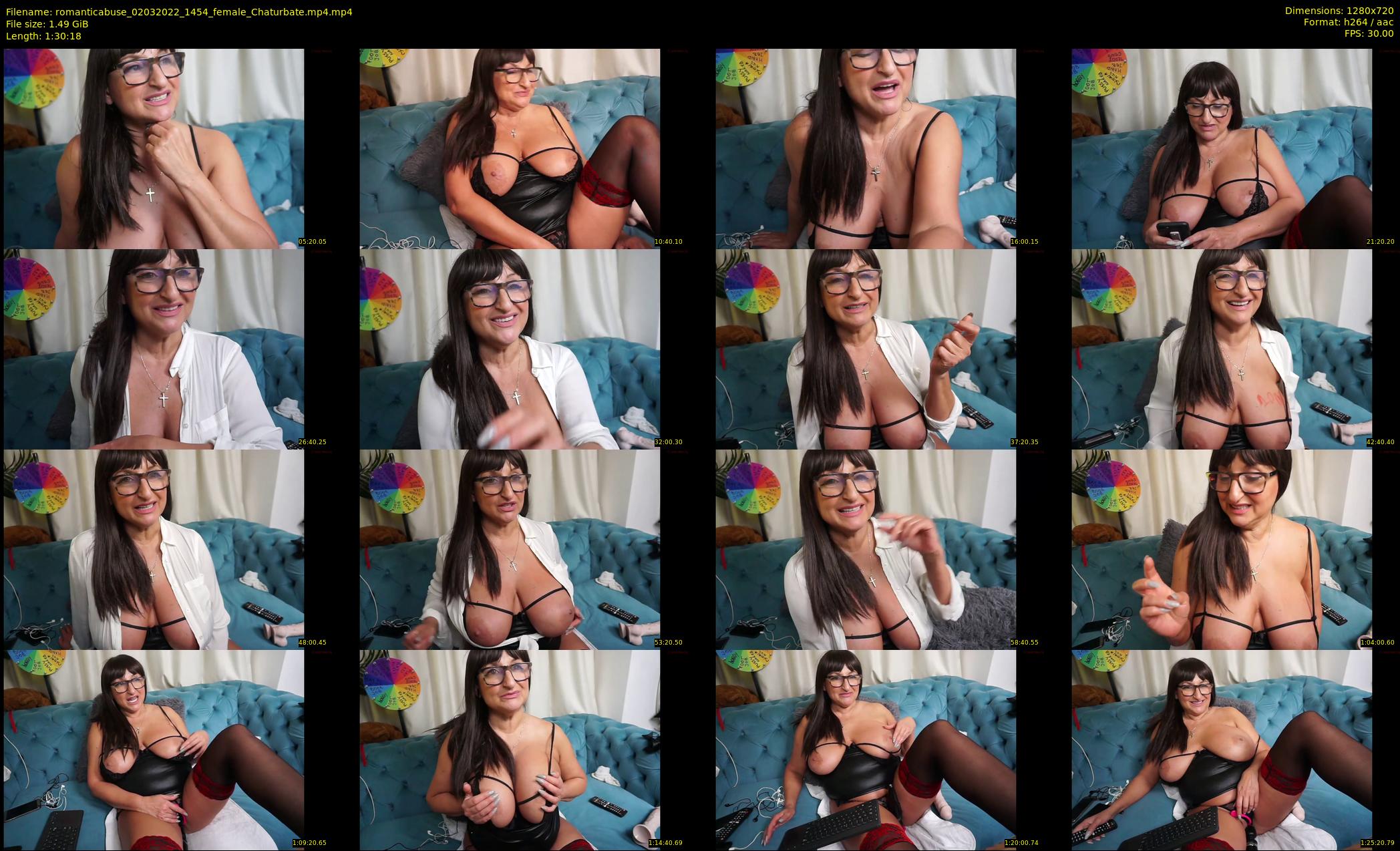 romanticabuse — 91 minute Chaturbate female cam show recording, 720p, Mar 2, 2022