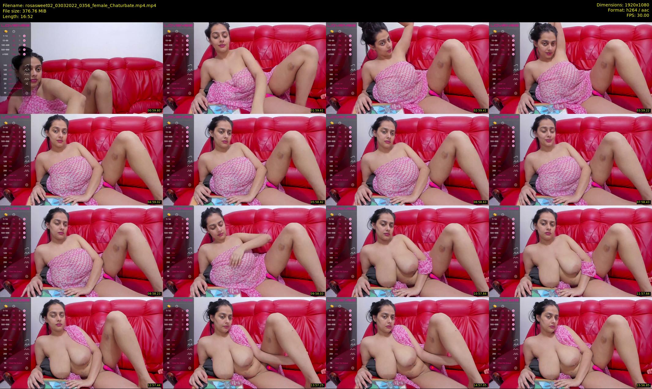 rosasweet02 — 17 minute Chaturbate female cam show recording, 1080p, Mar 3, 2022