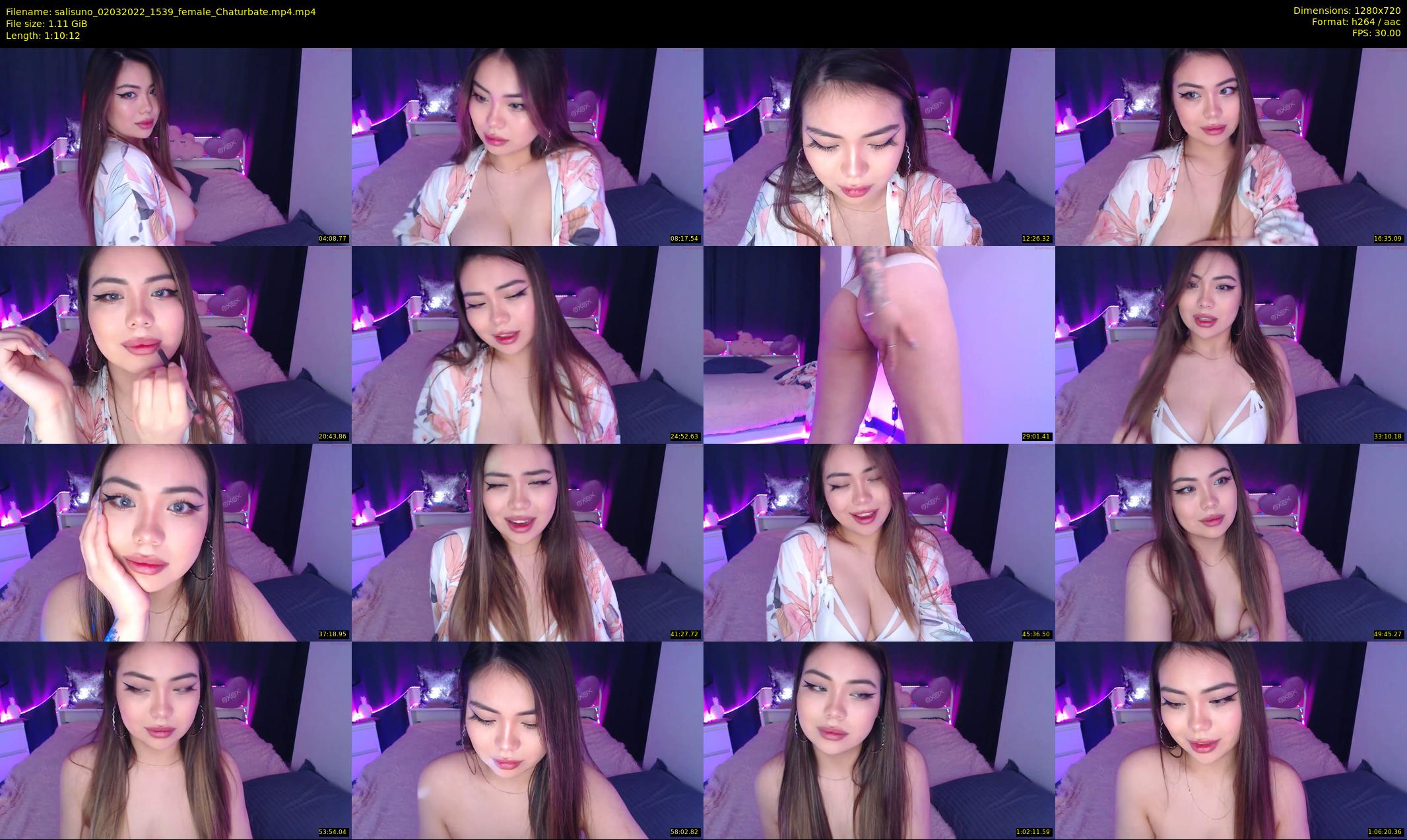 salisuno — 71 minute Chaturbate female cam show recording, 720p, Mar 2, 2022