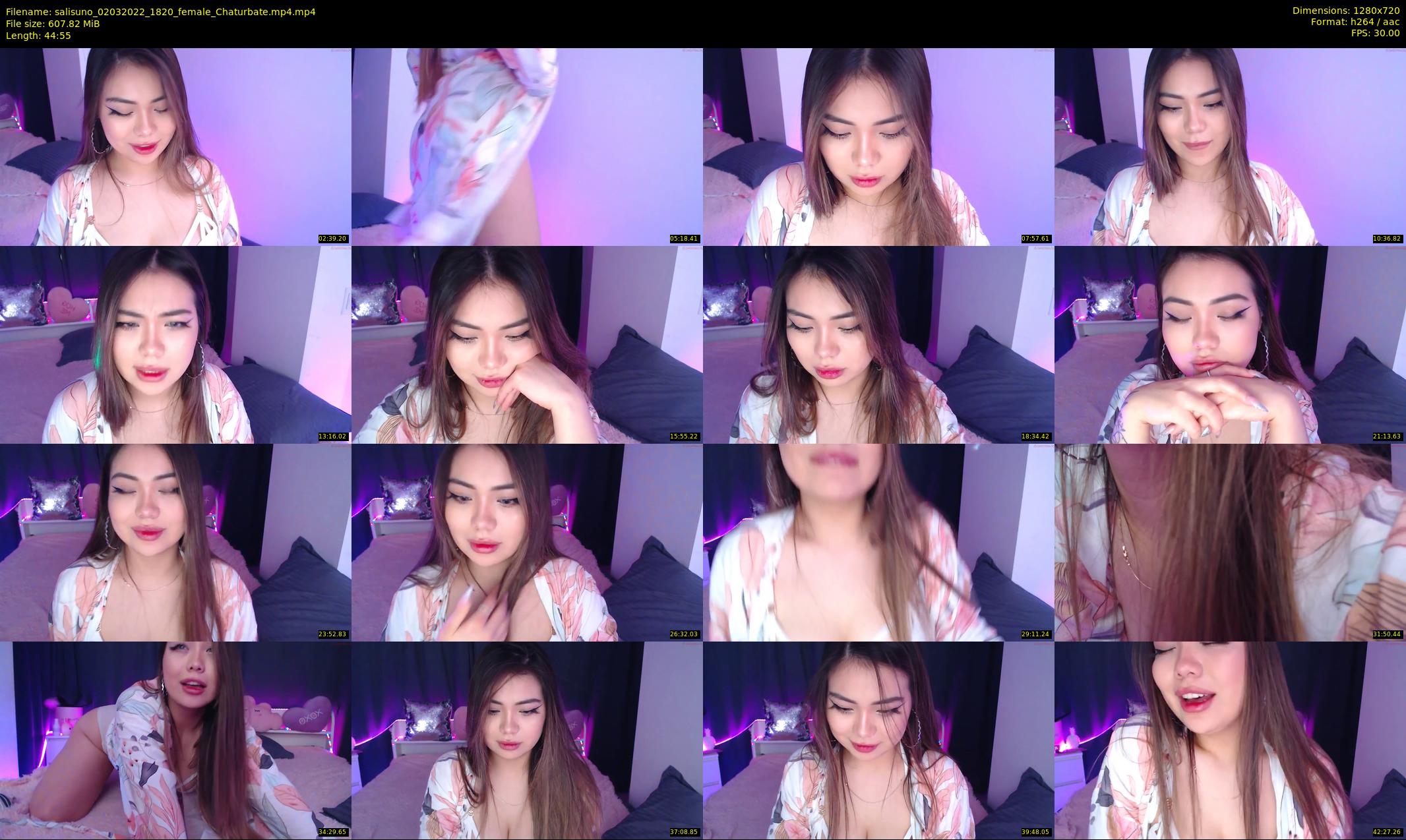 salisuno — 45 minute Chaturbate female cam show recording, 720p, Mar 2, 2022