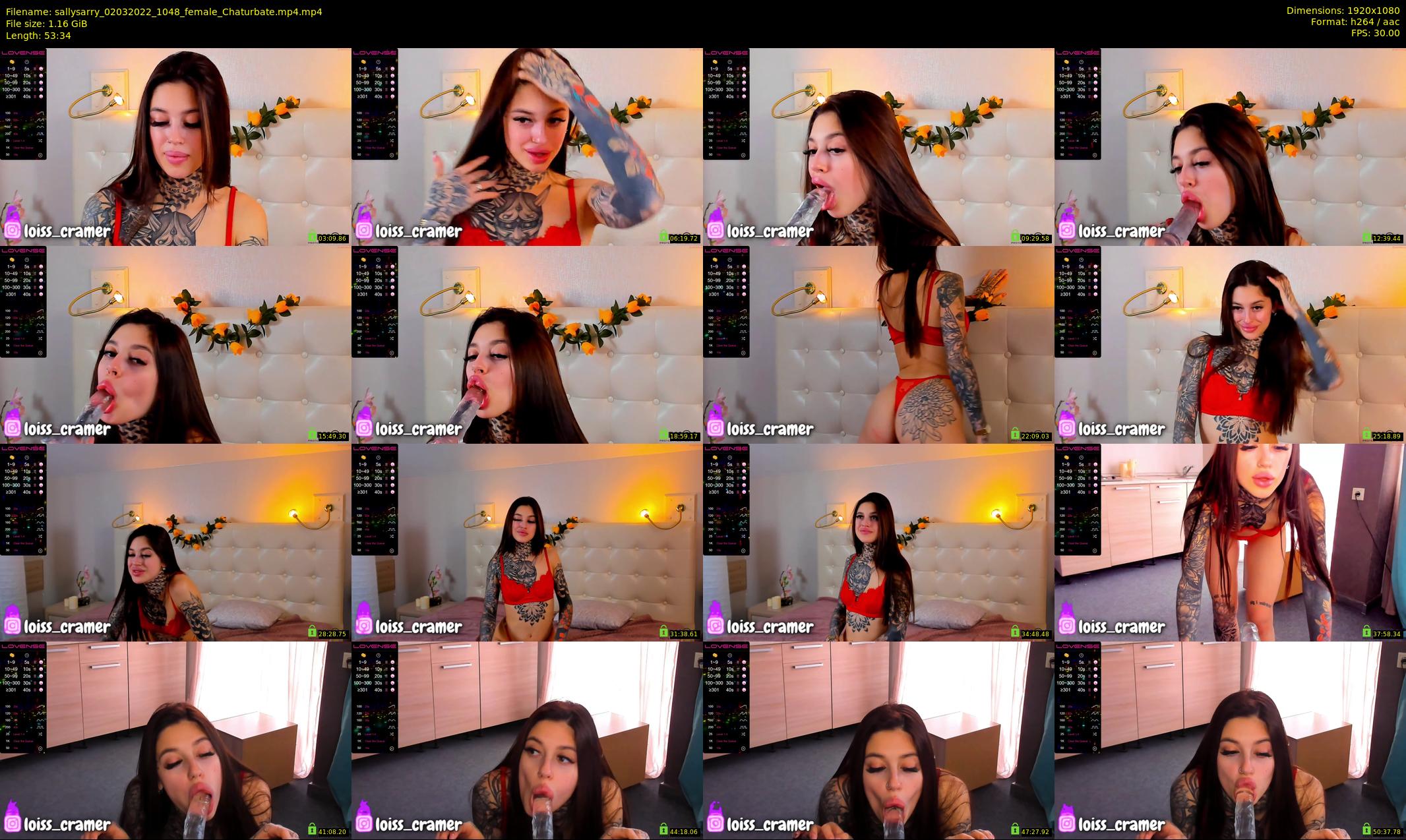 sallysarry — 54 minute Chaturbate couple cam show recording, 1080p, Mar 2, 2022