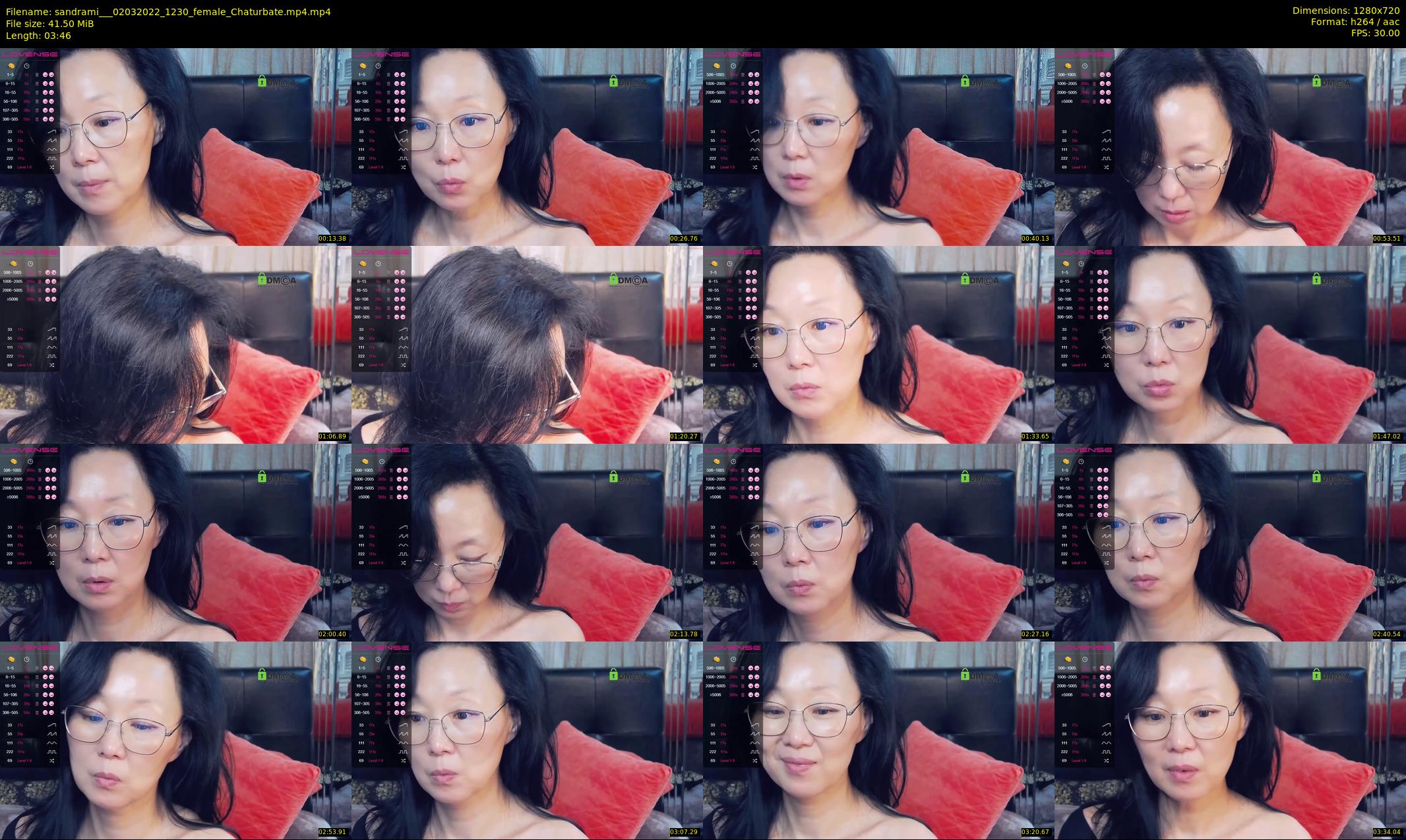 sandrami__ — 4 minute Chaturbate female cam show recording, 720p, Mar 2, 2022