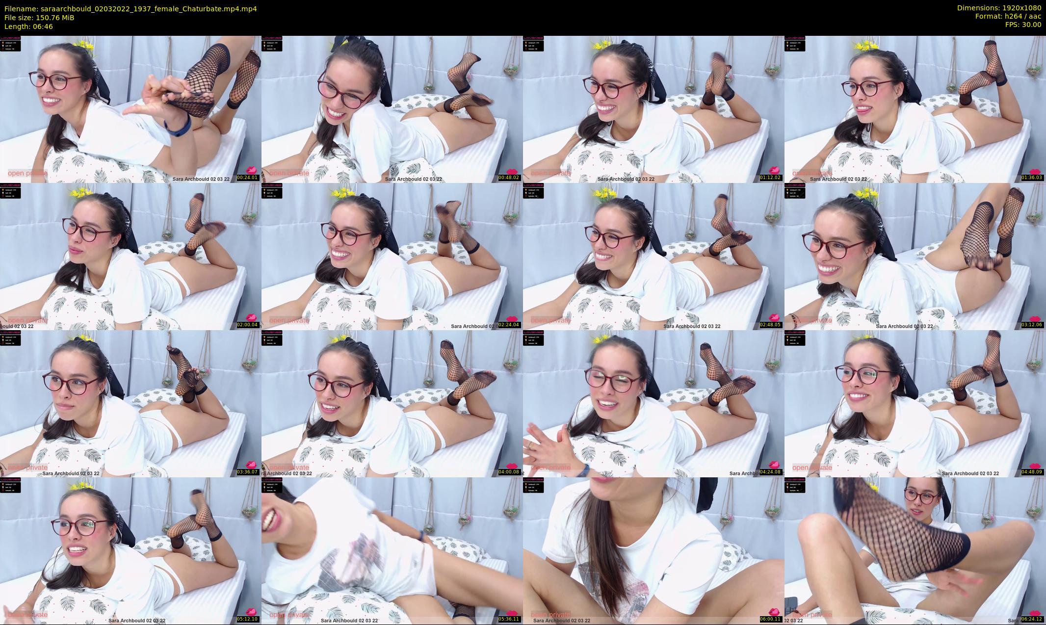 saraarchbould — 7 minute Chaturbate female cam show recording, 1080p, Mar 2, 2022
