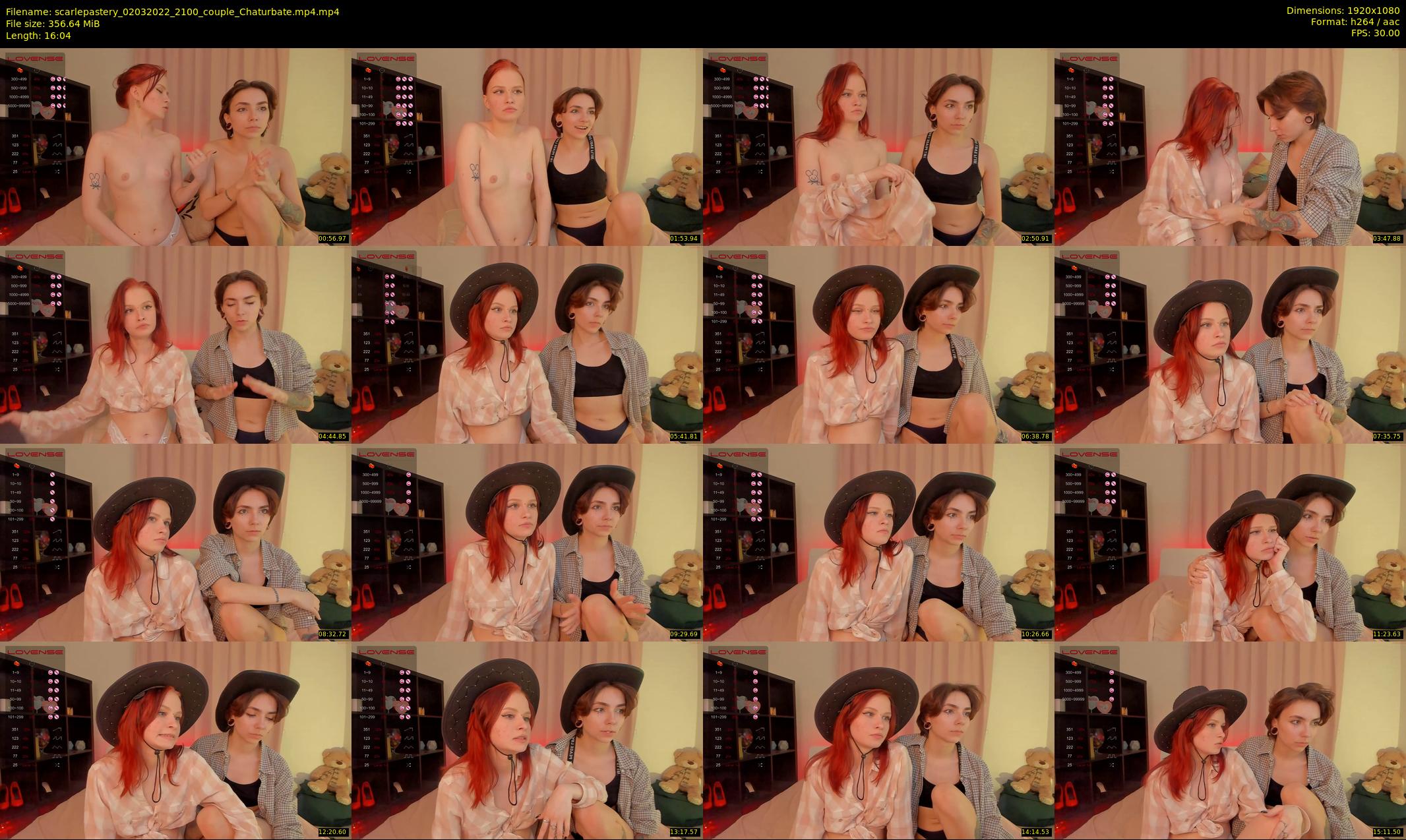 scarlepastery — 17 minute Chaturbate couple cam show recording, 1080p, Mar 2, 2022