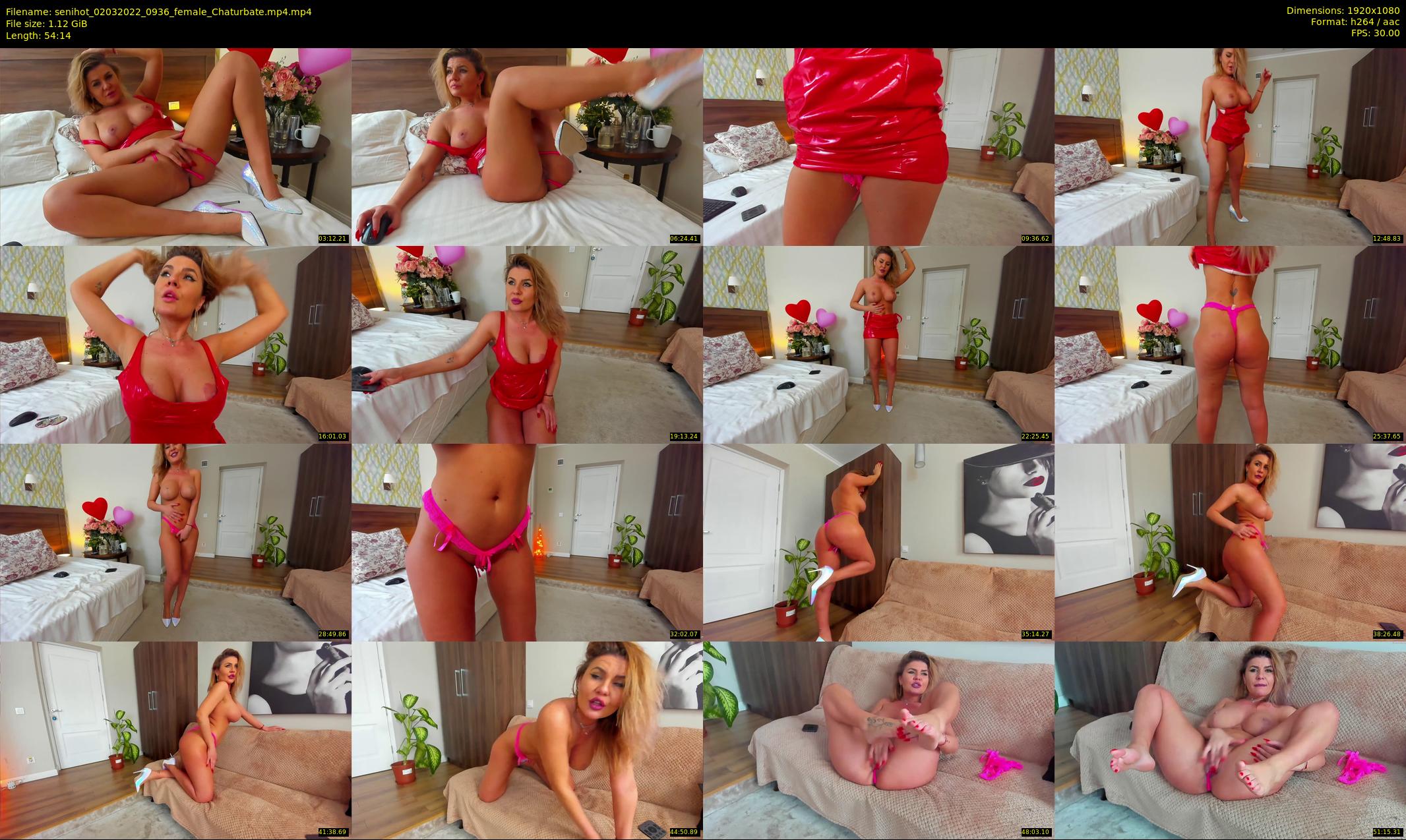 senihot — 55 minute Chaturbate female cam show recording, 1080p, Mar 2, 2022