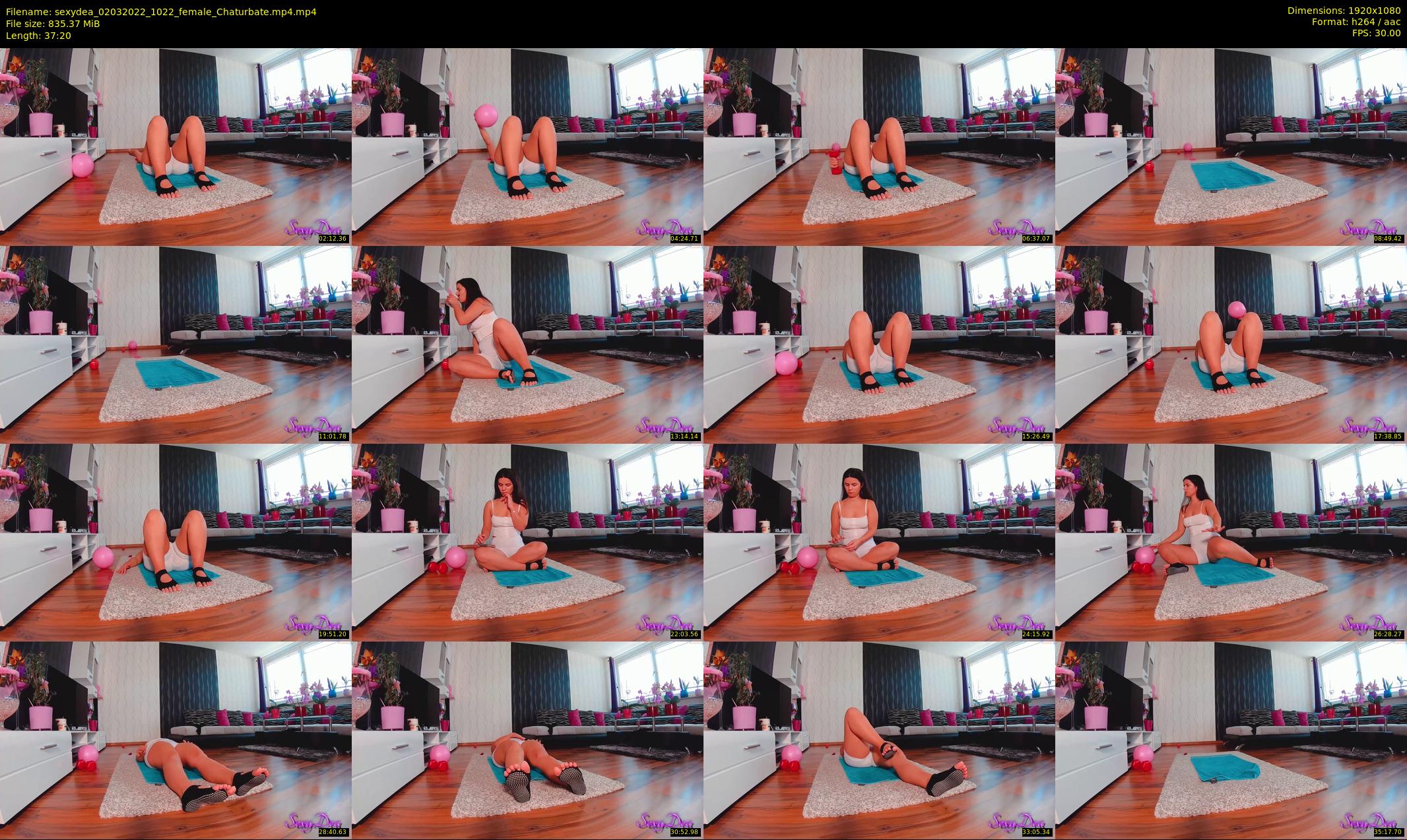 sexydea — 38 minute Chaturbate female cam show recording, 1080p, Mar 2, 2022