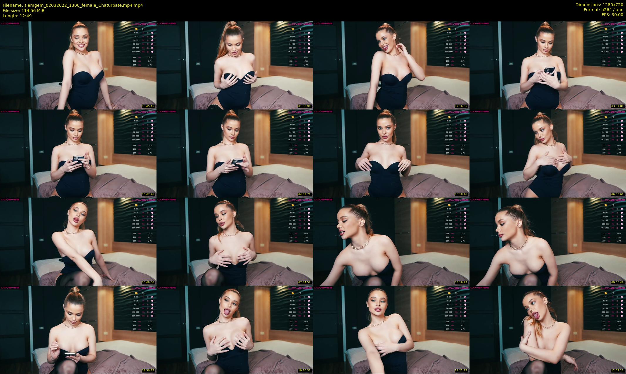 slemgem — 13 minute Chaturbate couple cam show recording, 720p, Mar 2, 2022