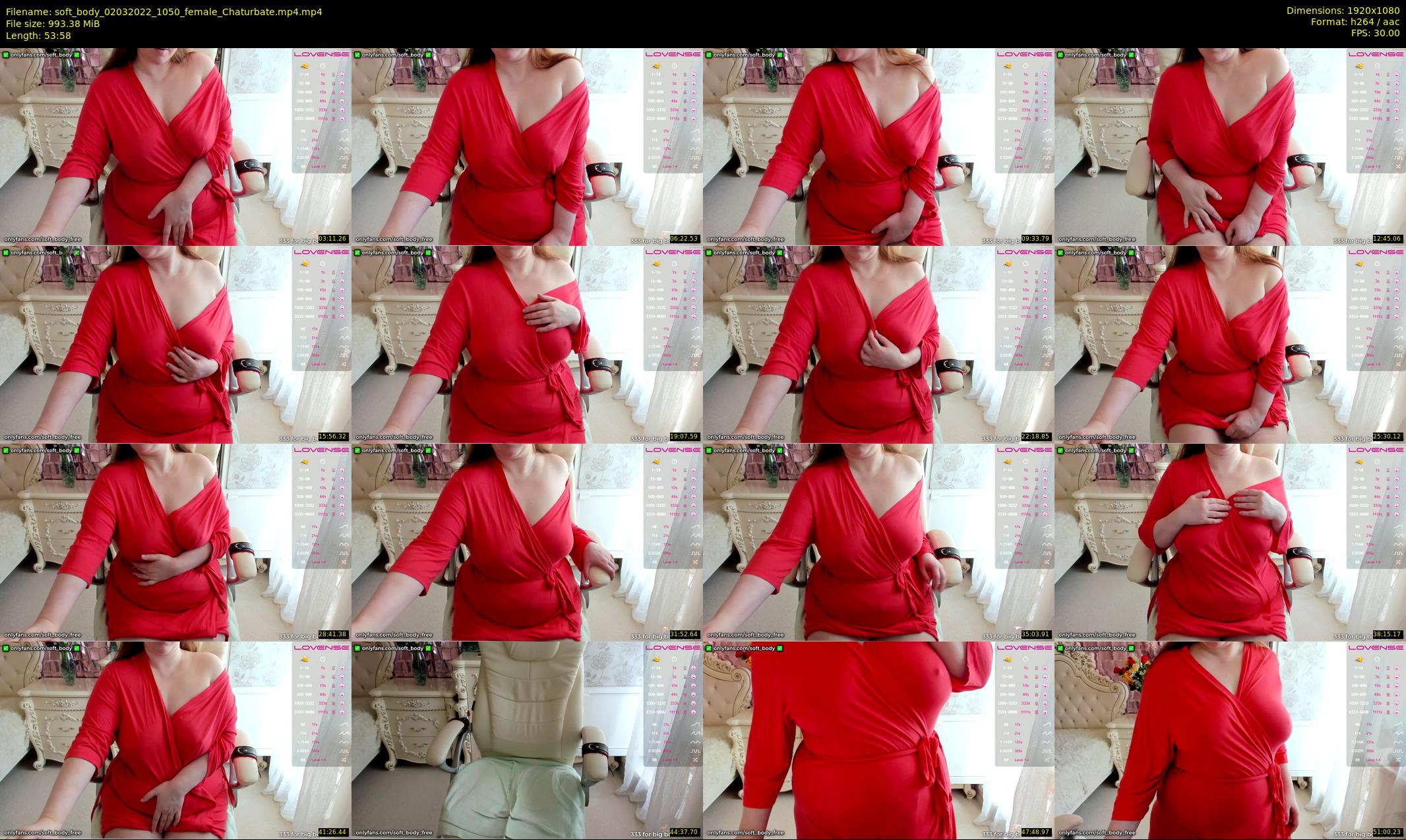 soft_body — 54 minute Chaturbate female cam show recording, 1080p, Mar 2, 2022
