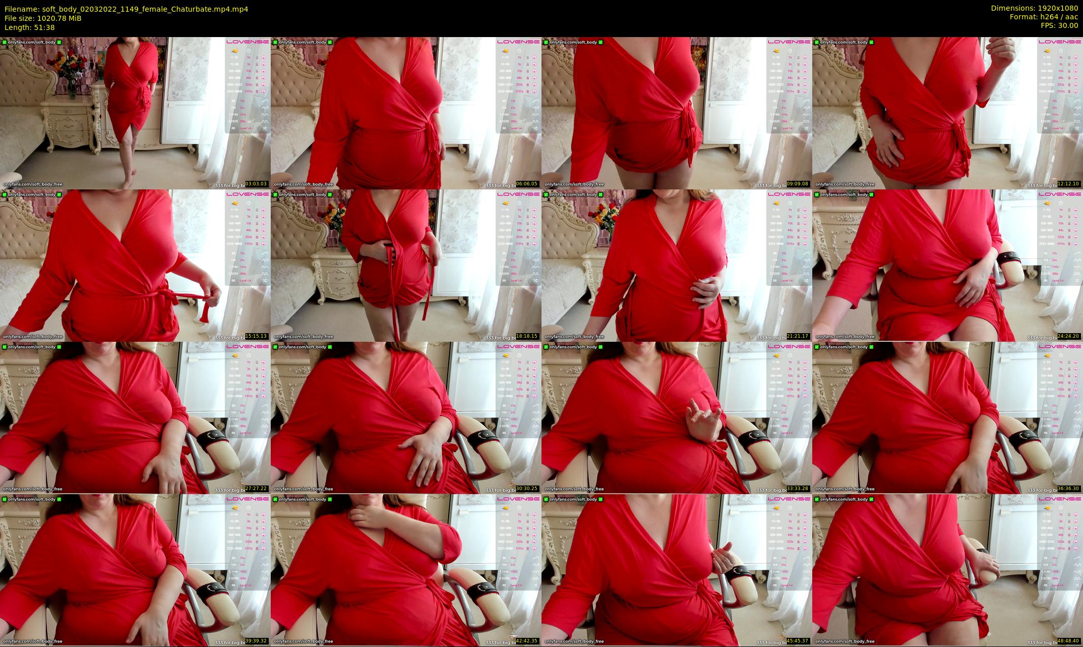 soft_body — 52 minute Chaturbate female cam show recording, 1080p, Mar 2, 2022