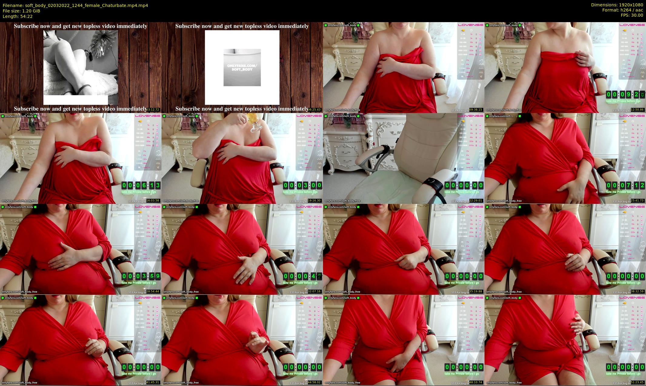 soft_body — 55 minute Chaturbate female cam show recording, 1080p, Mar 2, 2022