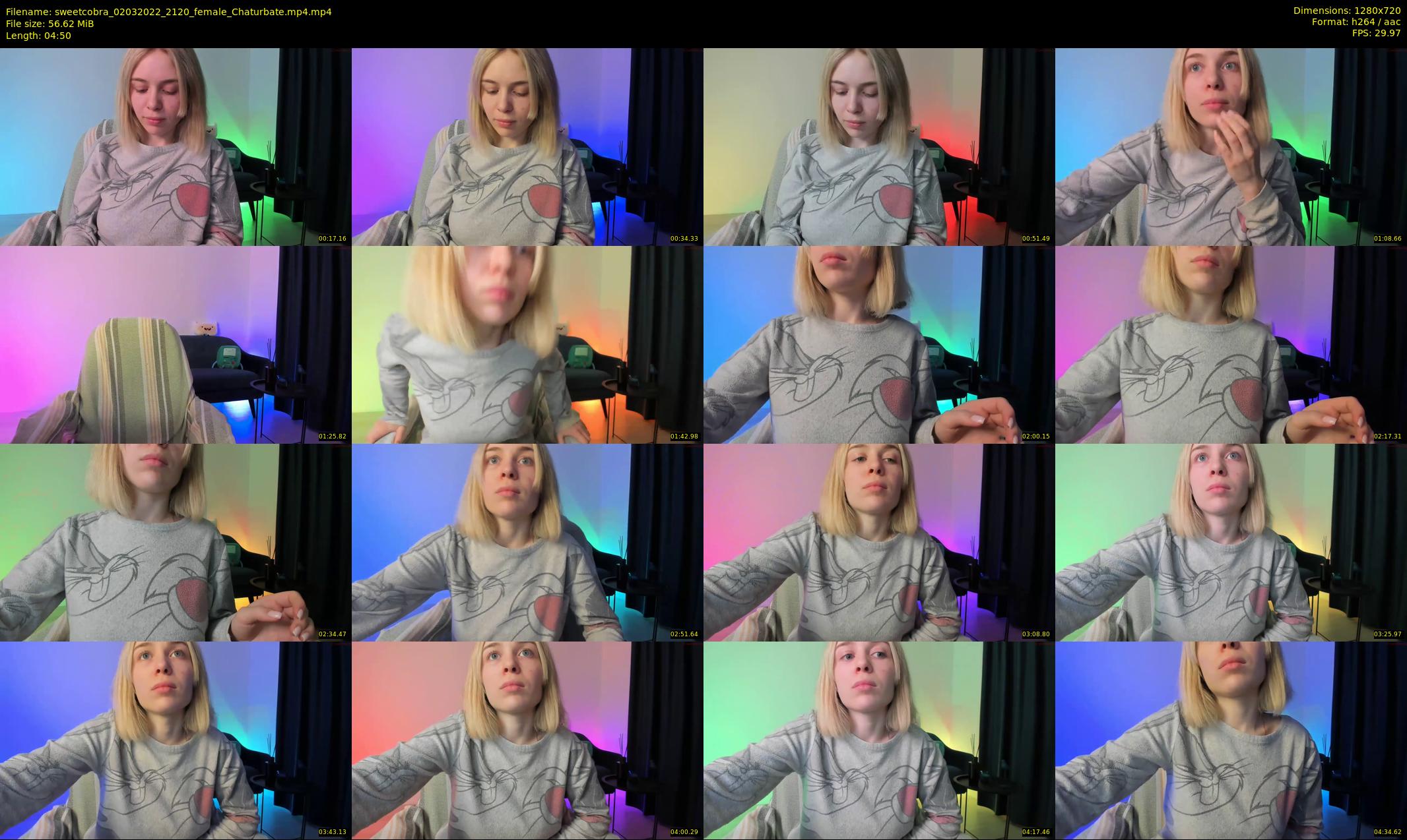 sweetcobra — 5 minute Chaturbate female cam show recording, 720p, Mar 2, 2022
