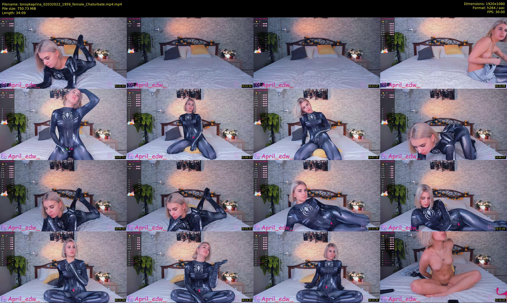 tonsykaprina — 35 minute Chaturbate couple cam show recording, 1080p, Mar 2, 2022