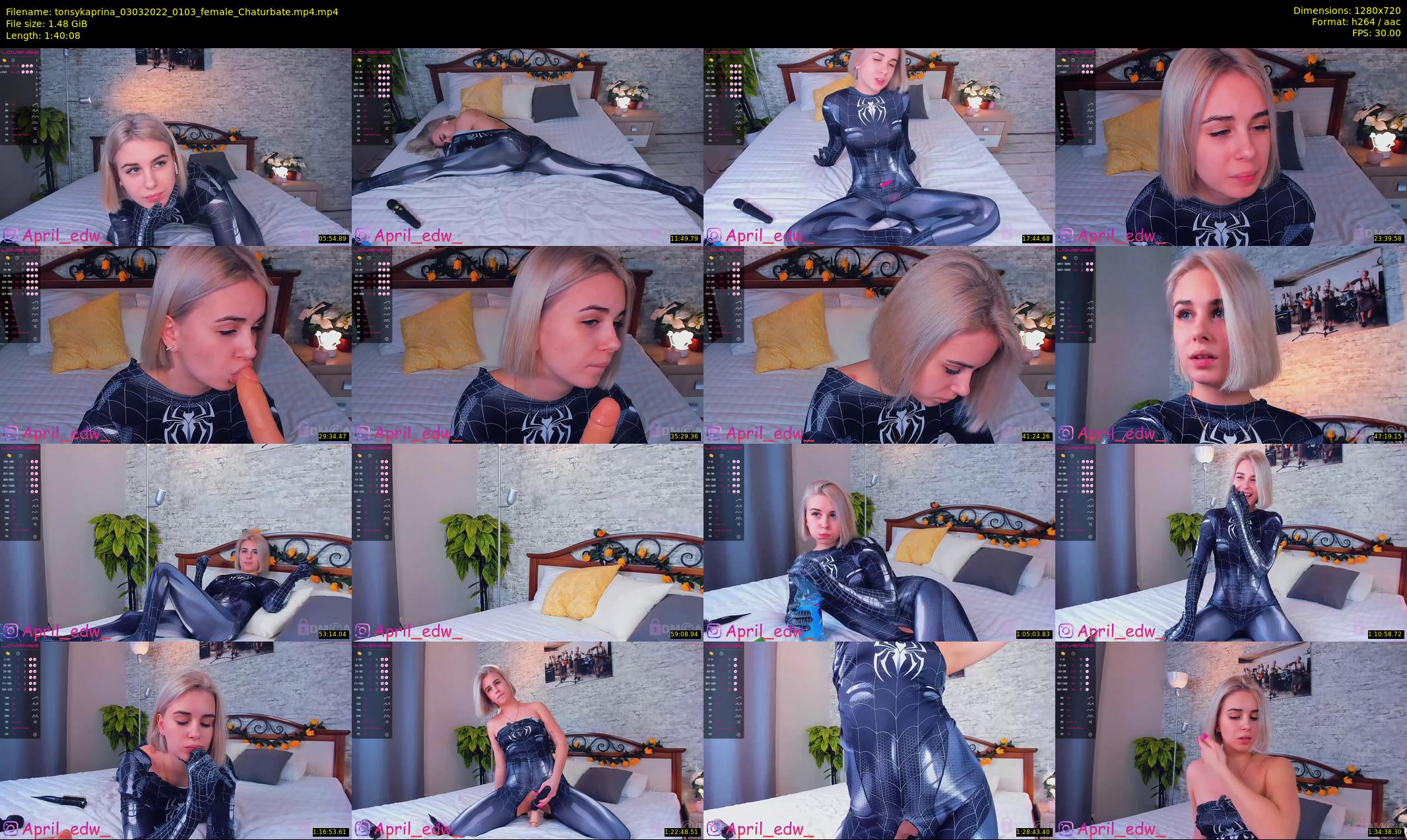 tonsykaprina — 101 minute Chaturbate couple cam show recording, 720p, Mar 3, 2022