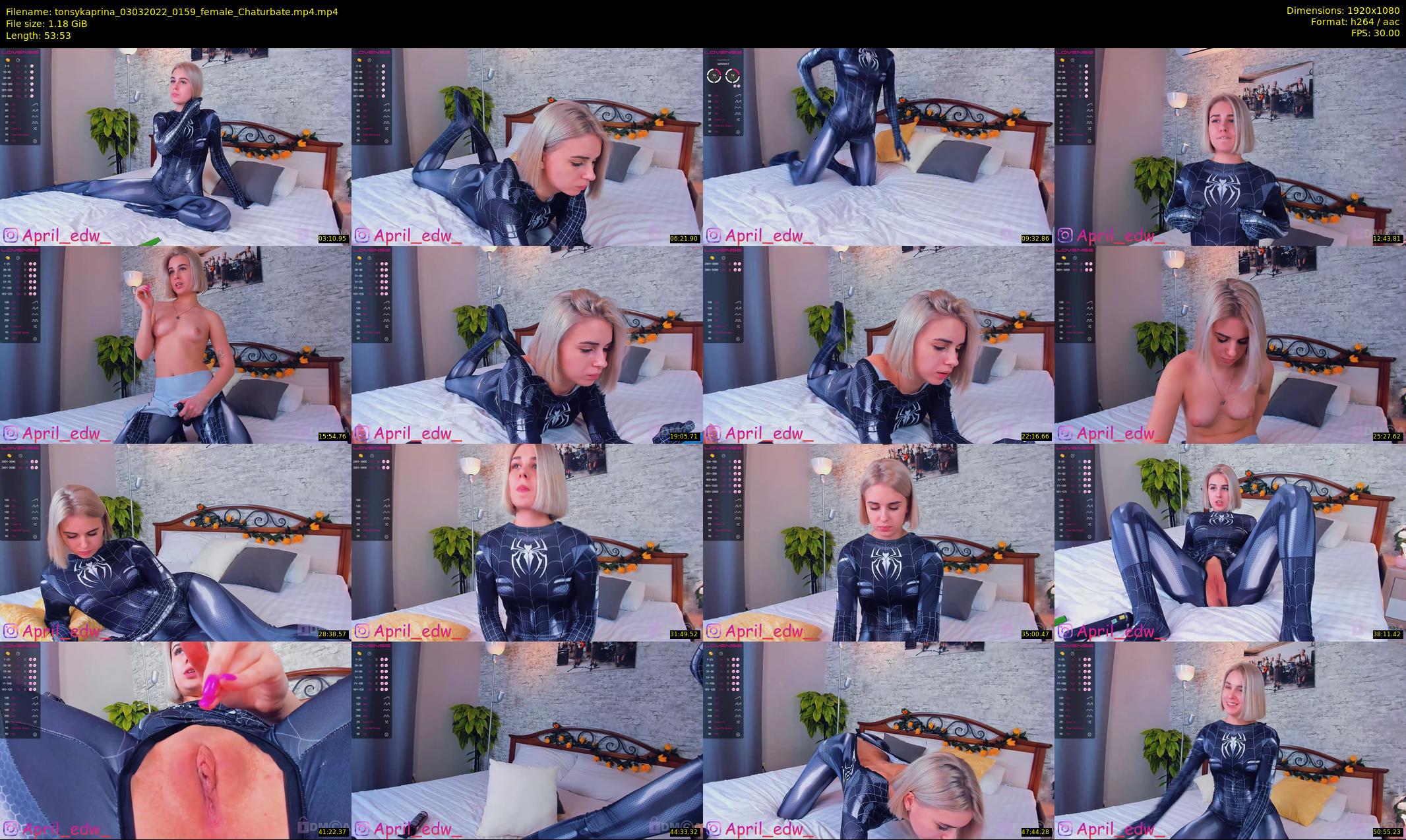 tonsykaprina — 54 minute Chaturbate couple cam show recording, 1080p, Mar 3, 2022