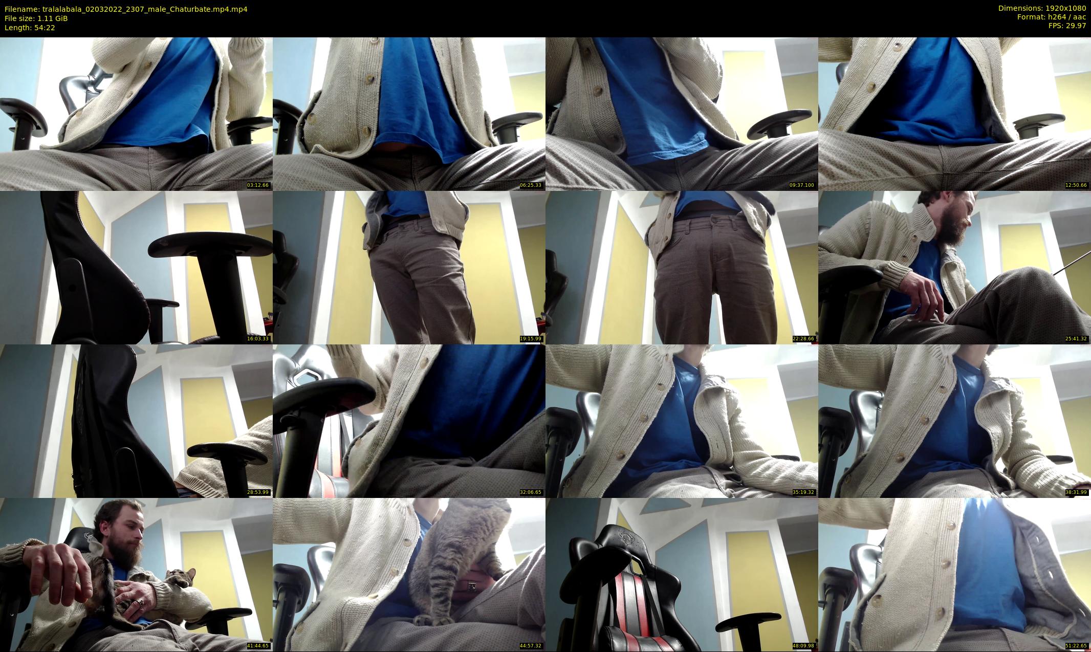 tralalabala — 55 minute Chaturbate male cam show recording, 1080p, Mar 2, 2022