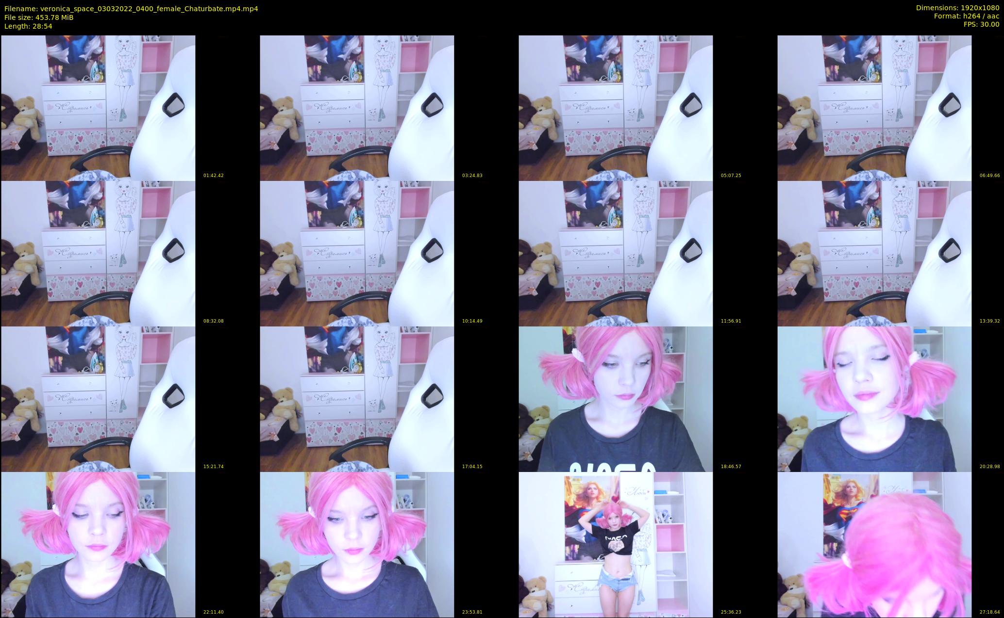 veronica_space — 29 minute Chaturbate female cam show recording, 1080p, Mar 3, 2022