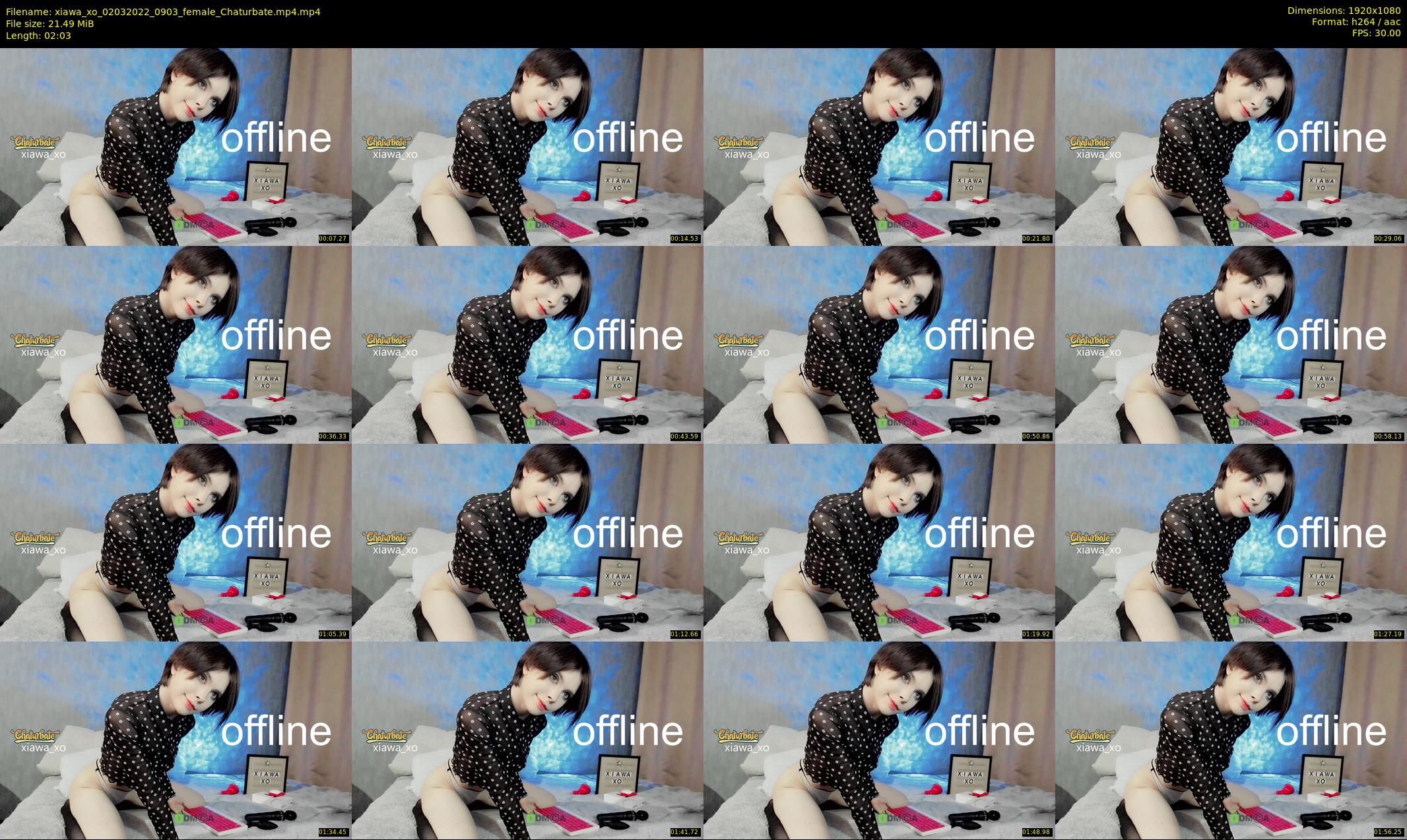 xiawa_xo — 3 minute Chaturbate female cam show recording, 1080p, Mar 2, 2022