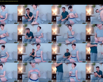 yournaughtypixie — 55 minute Chaturbate couple cam show recording, 1080p, Mar 2, 2022