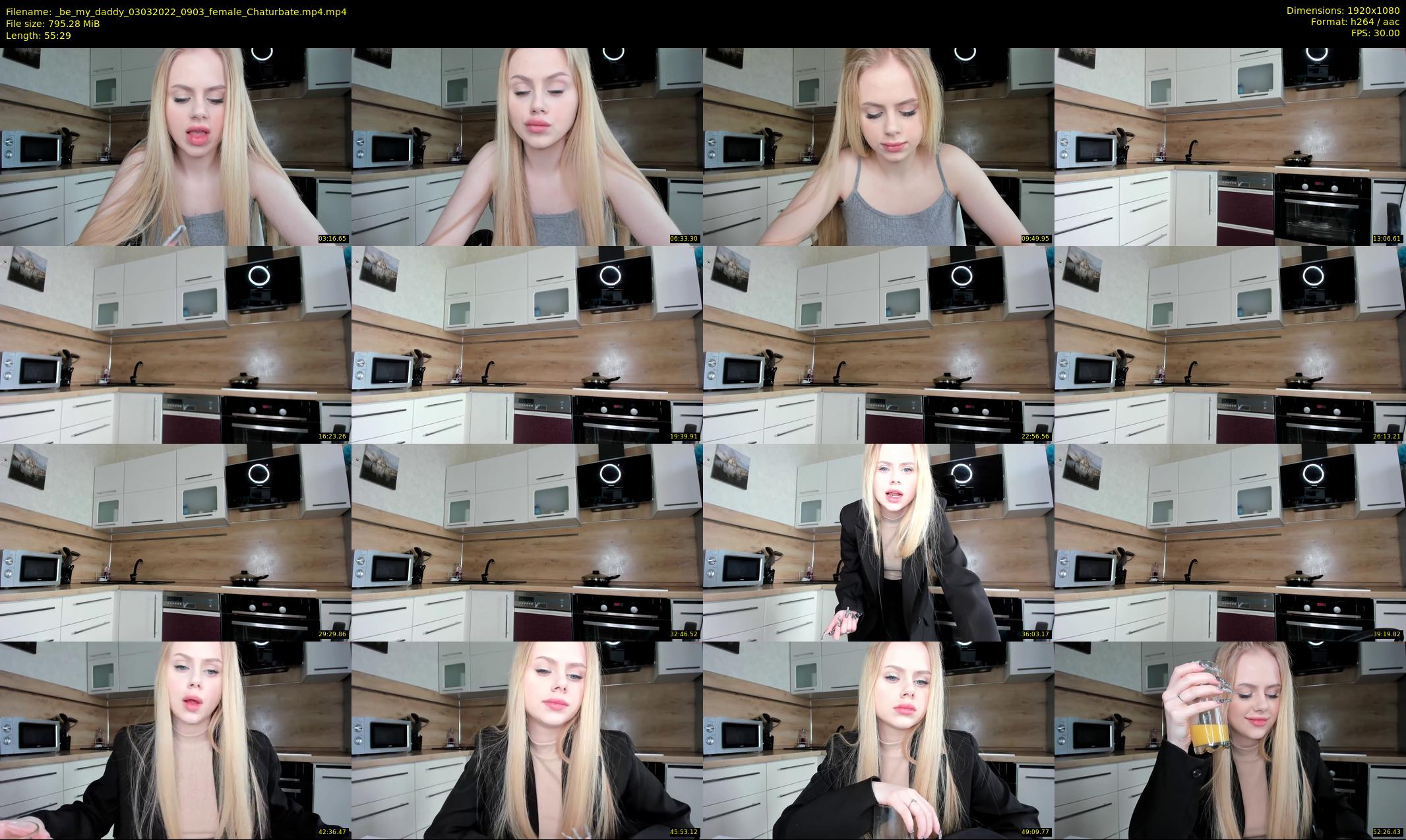 _be_my_daddy — 56 minute Chaturbate female cam show recording, 1080p, Mar 3, 2022