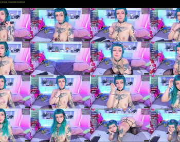 aciddroll — 55 minute Chaturbate female cam show recording, 1080p, Mar 4, 2022