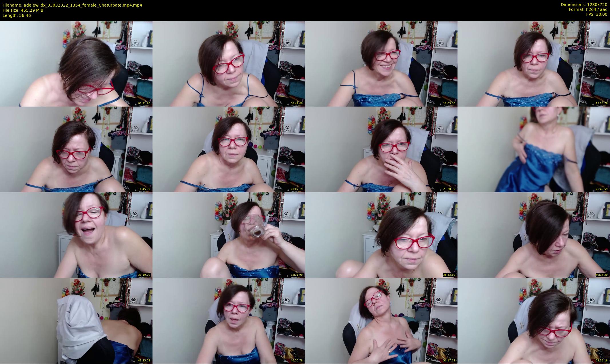 adelewildx — 57 minute Chaturbate female cam show recording, 720p, Mar 3, 2022