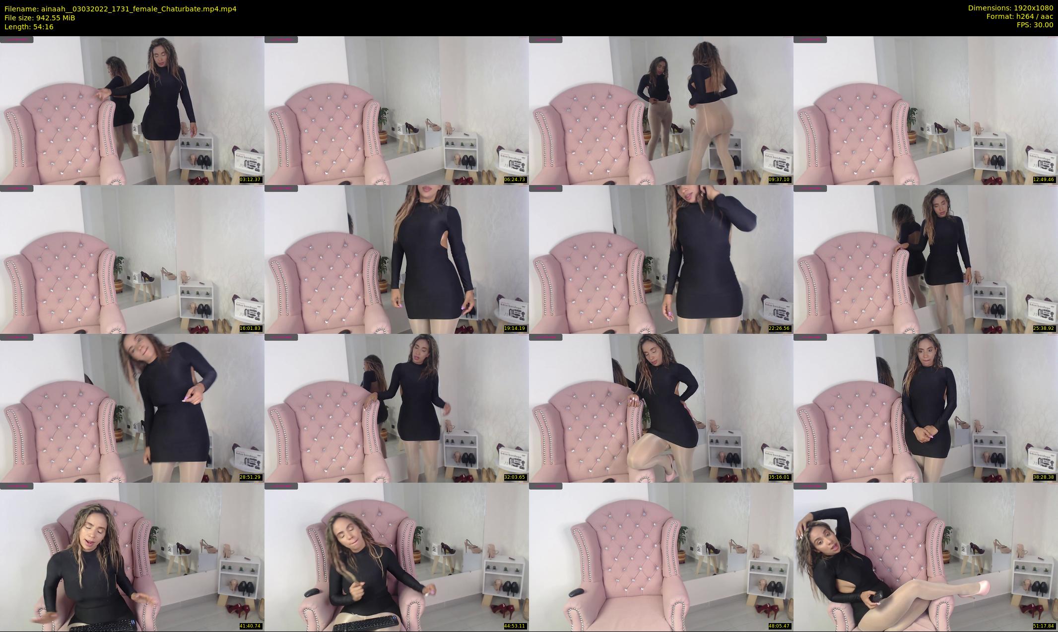 ainaah_ — 55 minute Chaturbate female cam show recording, 1080p, Mar 3, 2022