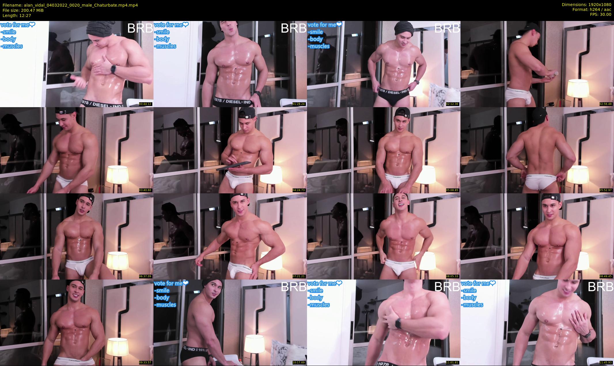 alan_vidal — 13 minute Chaturbate male cam show recording, 1080p, Mar 4, 2022
