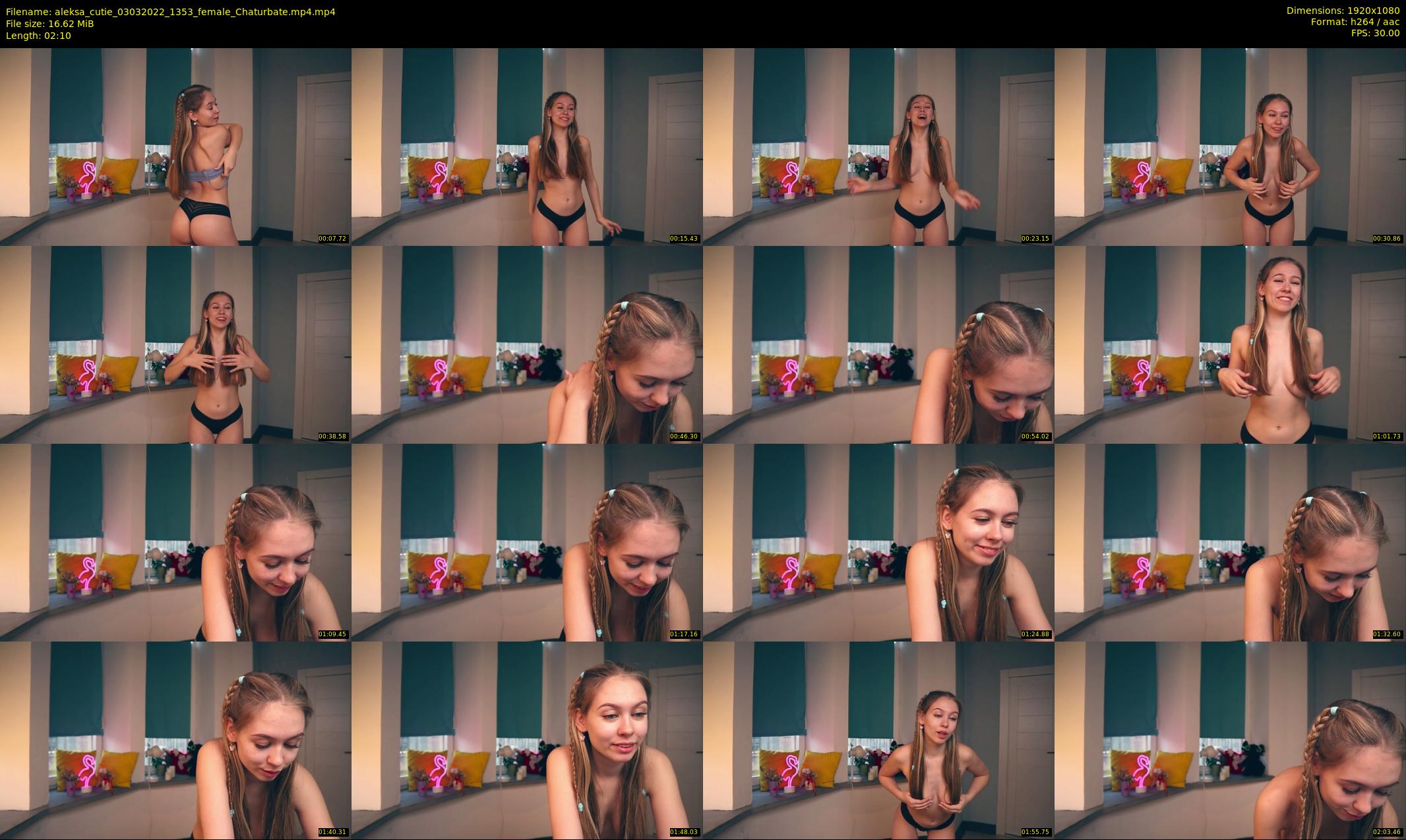 aleksa_cutie — 3 minute Chaturbate female cam show recording, 1080p, Mar 3, 2022