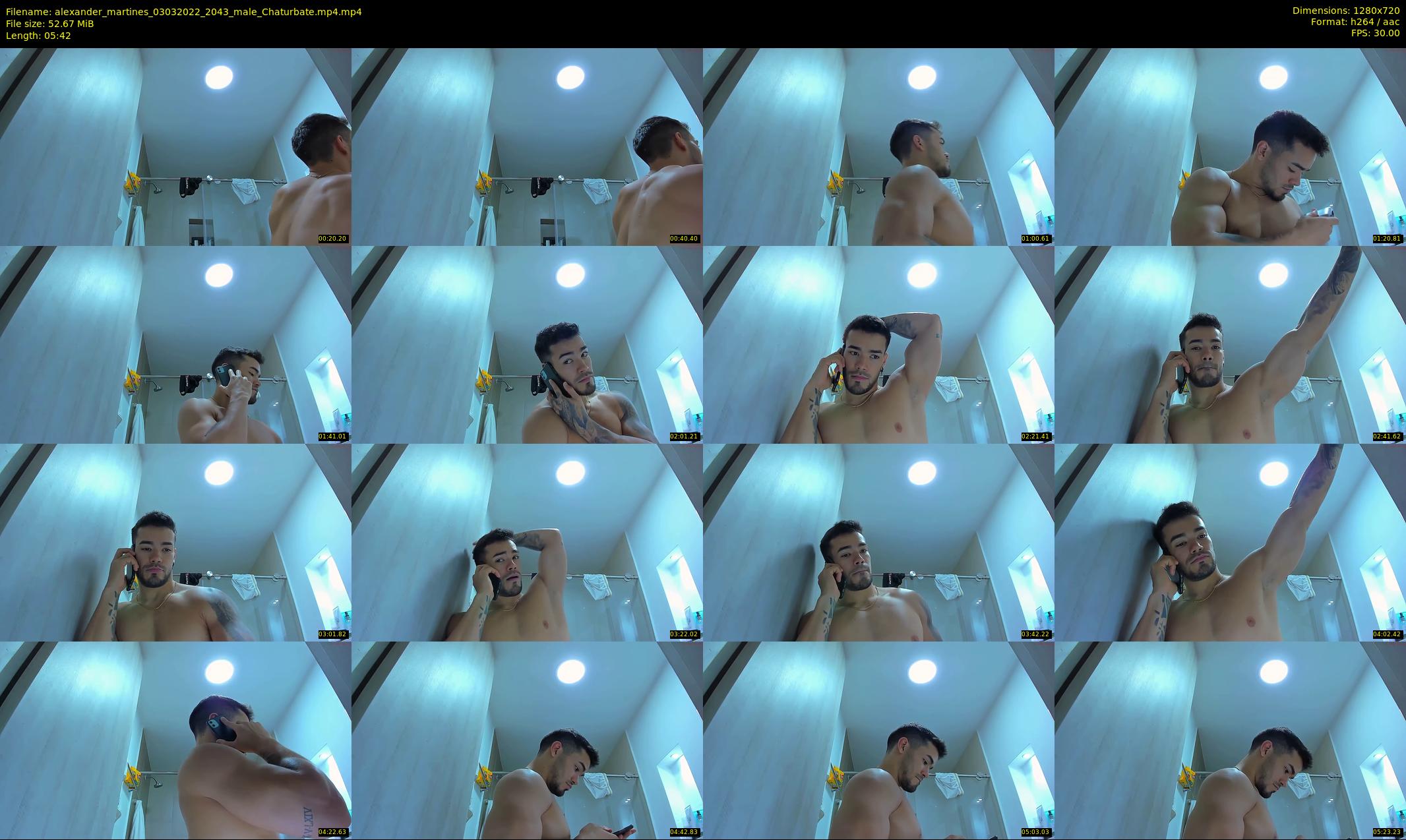 alexander_martines — 6 minute Chaturbate male cam show recording, 720p, Mar 3, 2022