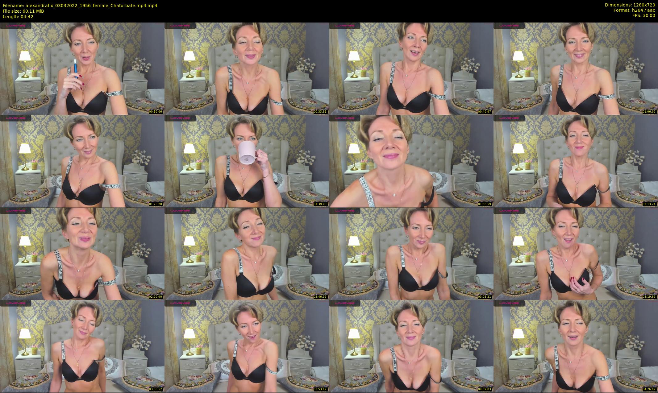 alexandrafix — 5 minute Chaturbate female cam show recording, 720p, Mar 3, 2022