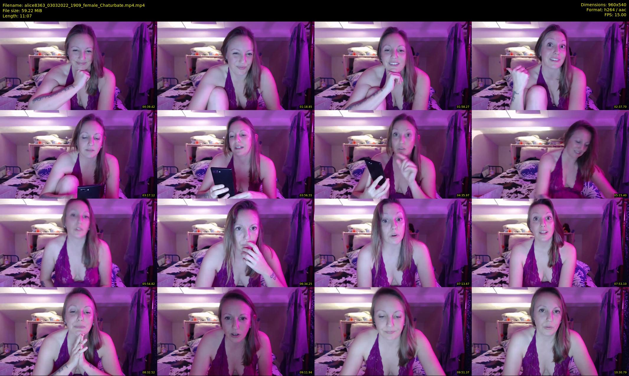 alice8363 — 12 minute Chaturbate female cam show recording, 480p, Mar 3, 2022