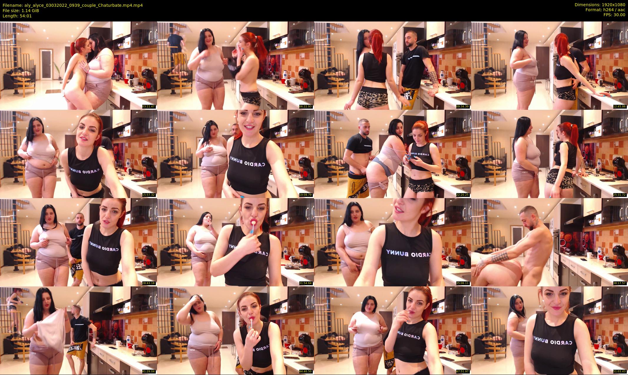 aly_alyce — 55 minute Chaturbate female cam show recording, 1080p, Mar 3, 2022
