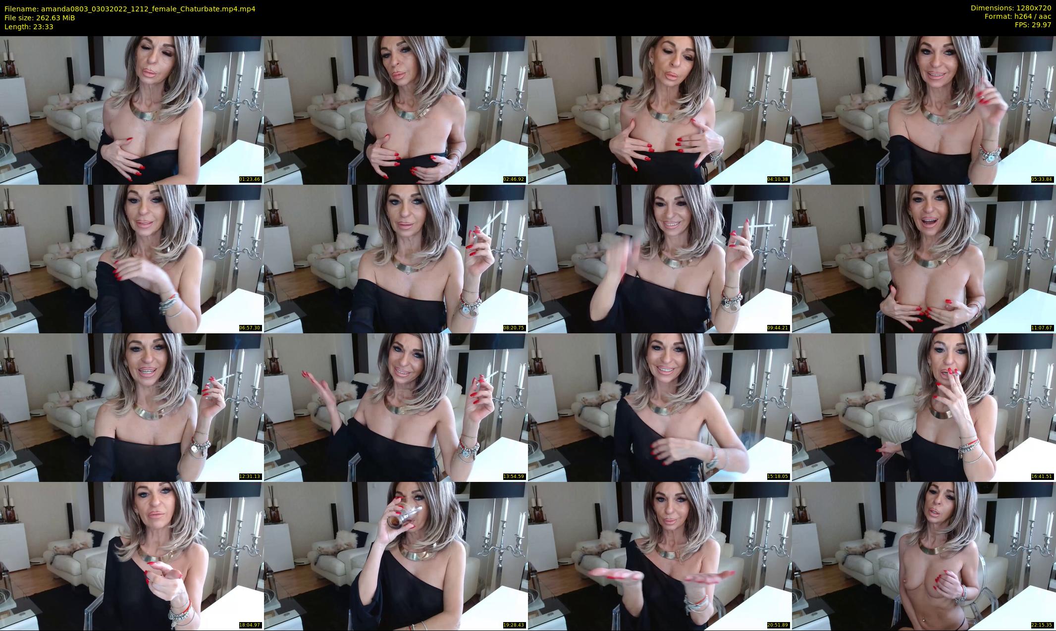 amanda0803 — 24 minute Chaturbate female cam show recording, 720p, Mar 3, 2022