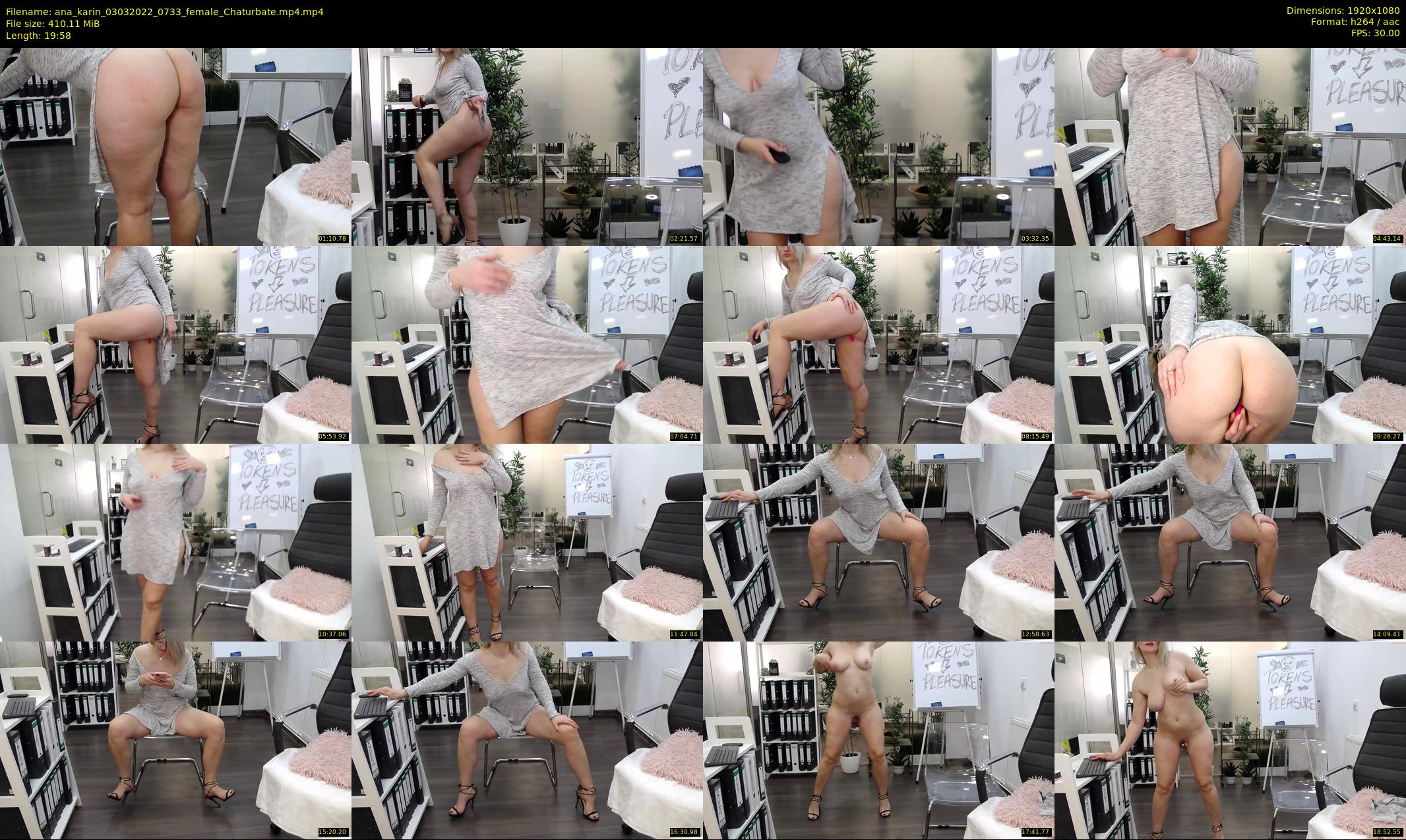 ana_karin — 20 minute Chaturbate female cam show recording, 1080p, Mar 3, 2022