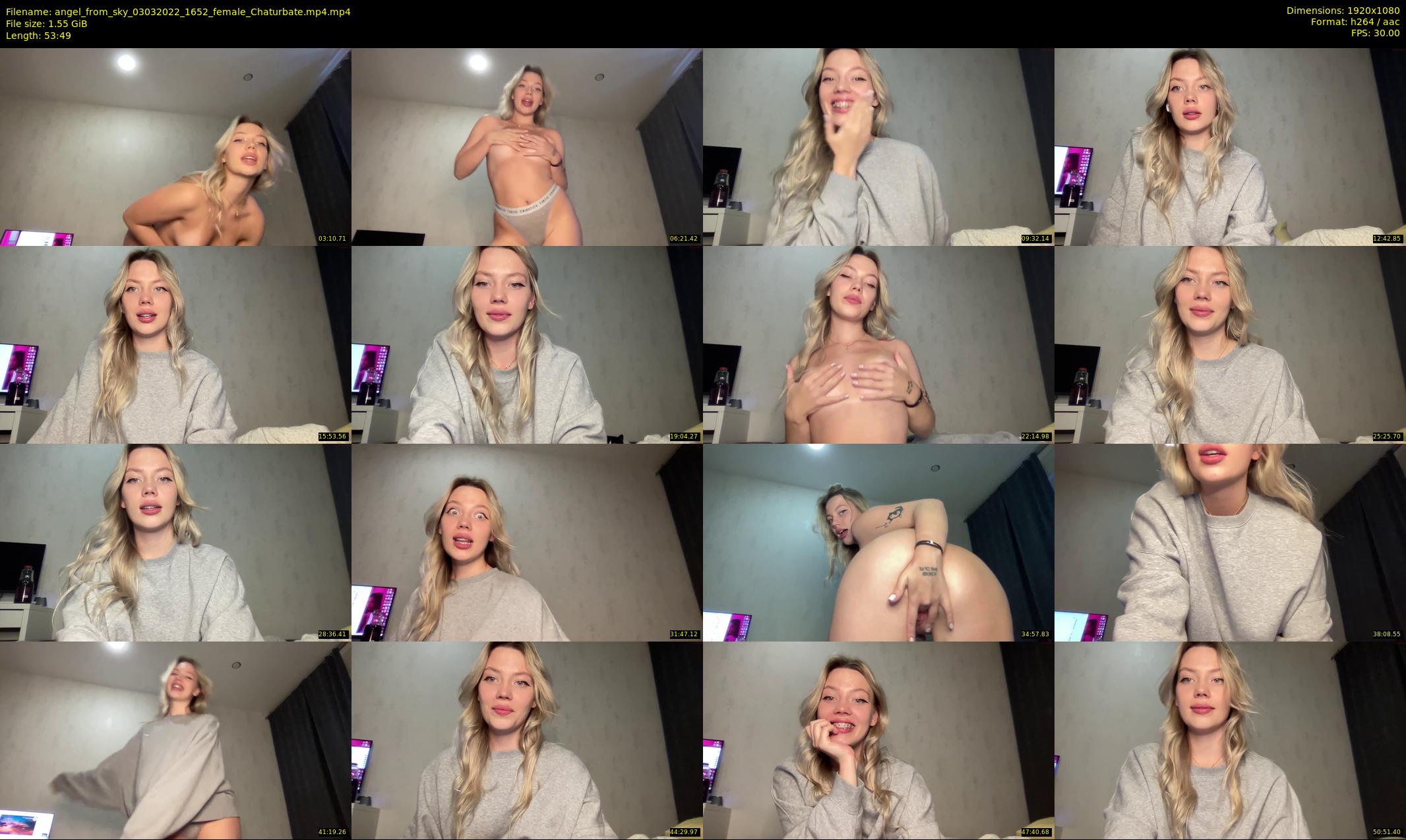 angel_from_sky — 54 minute Chaturbate female cam show recording, 1080p, Mar 3, 2022